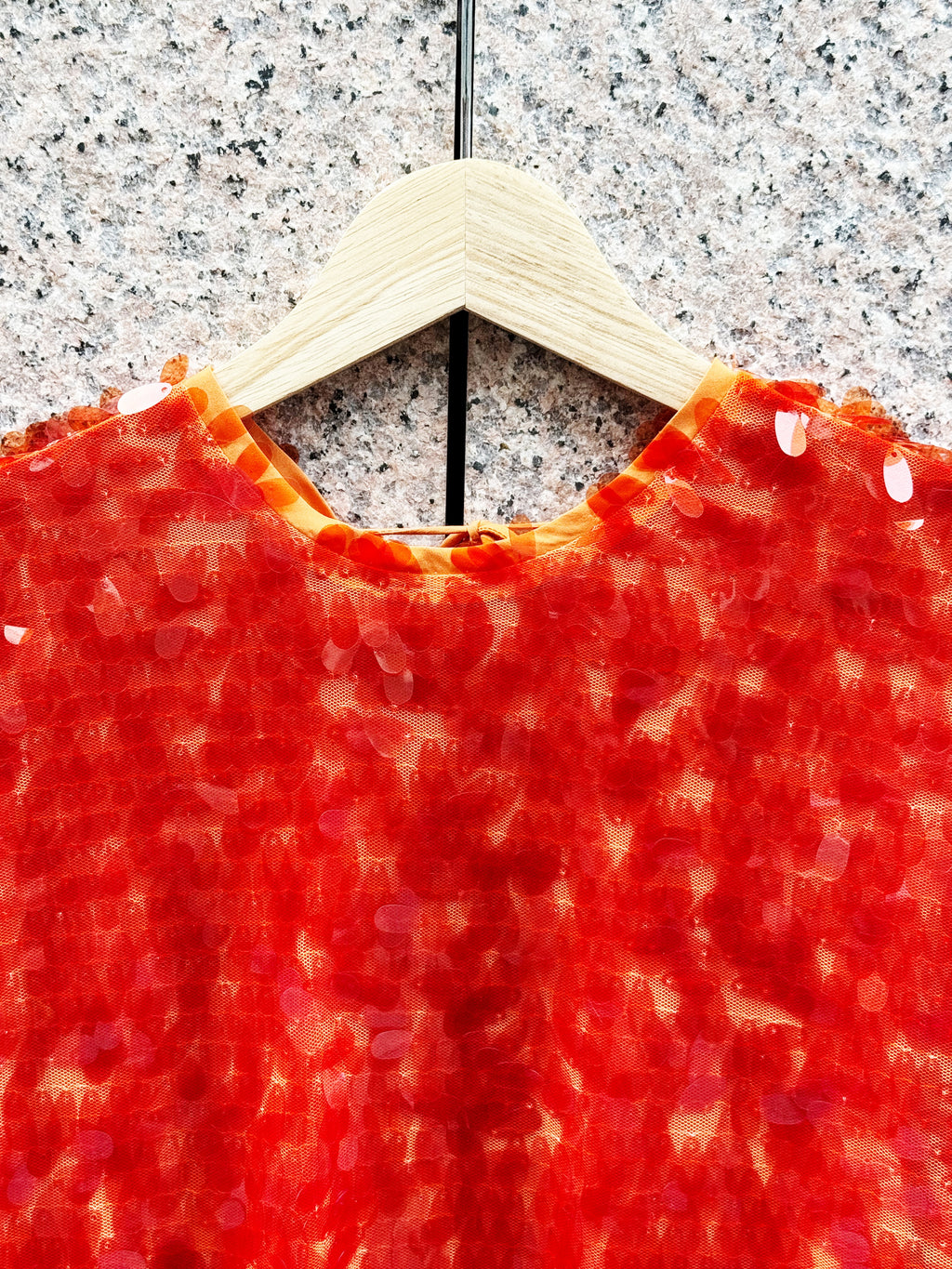 ROTATE Sequin Dress in Red