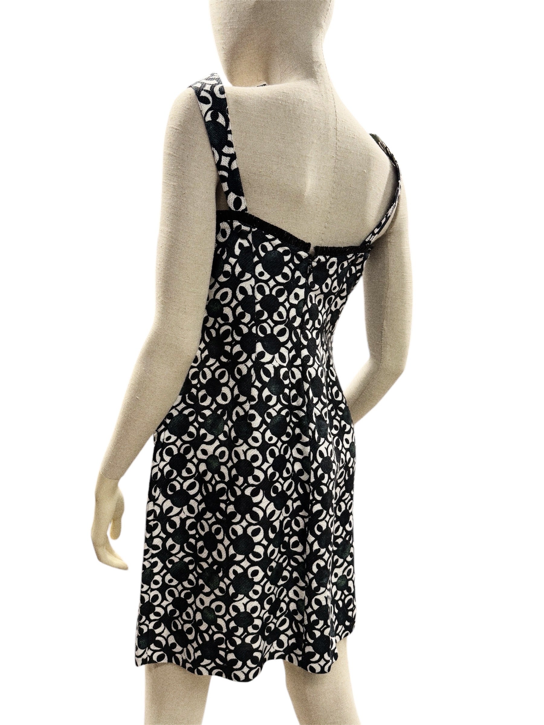 Mugler Patterned Mini Dress