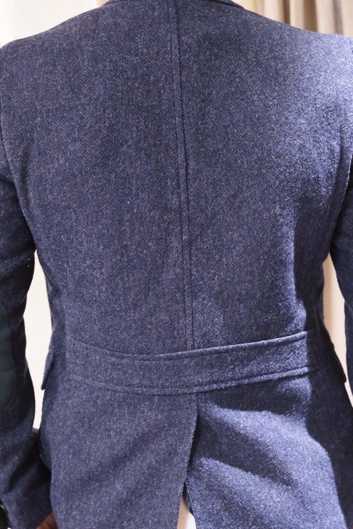 JOHN ASHFIELD Harris Tweed Wool Blazer - 38