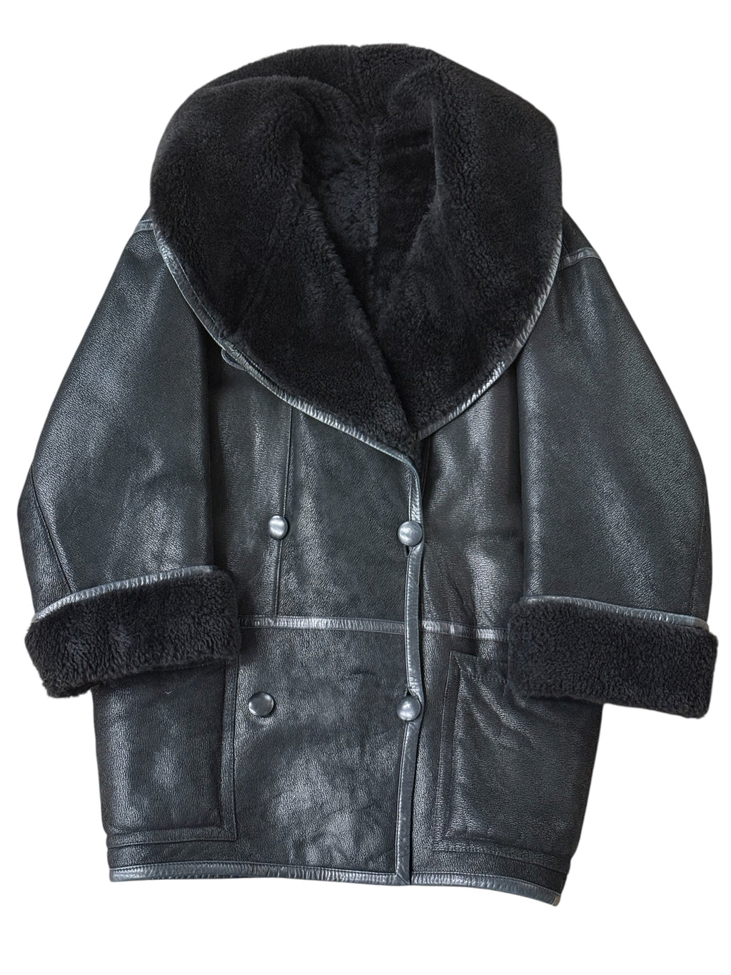 Christian Dior Boutique Fourrure Shearling Jacket - M-L