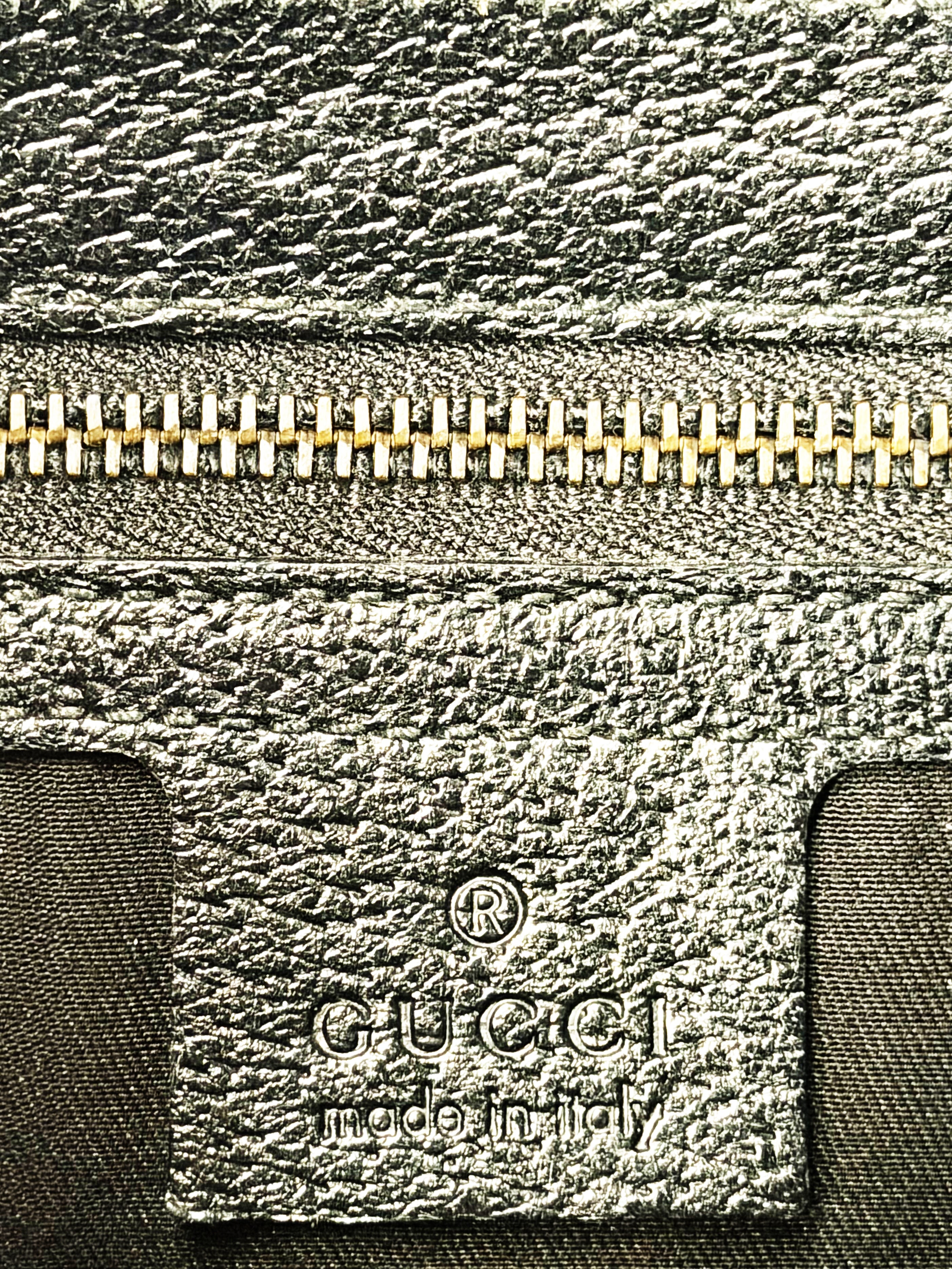 GUCCI Tom Ford Era Studded GG Monogram Horsebit Shoulder Bag – Early 2000s