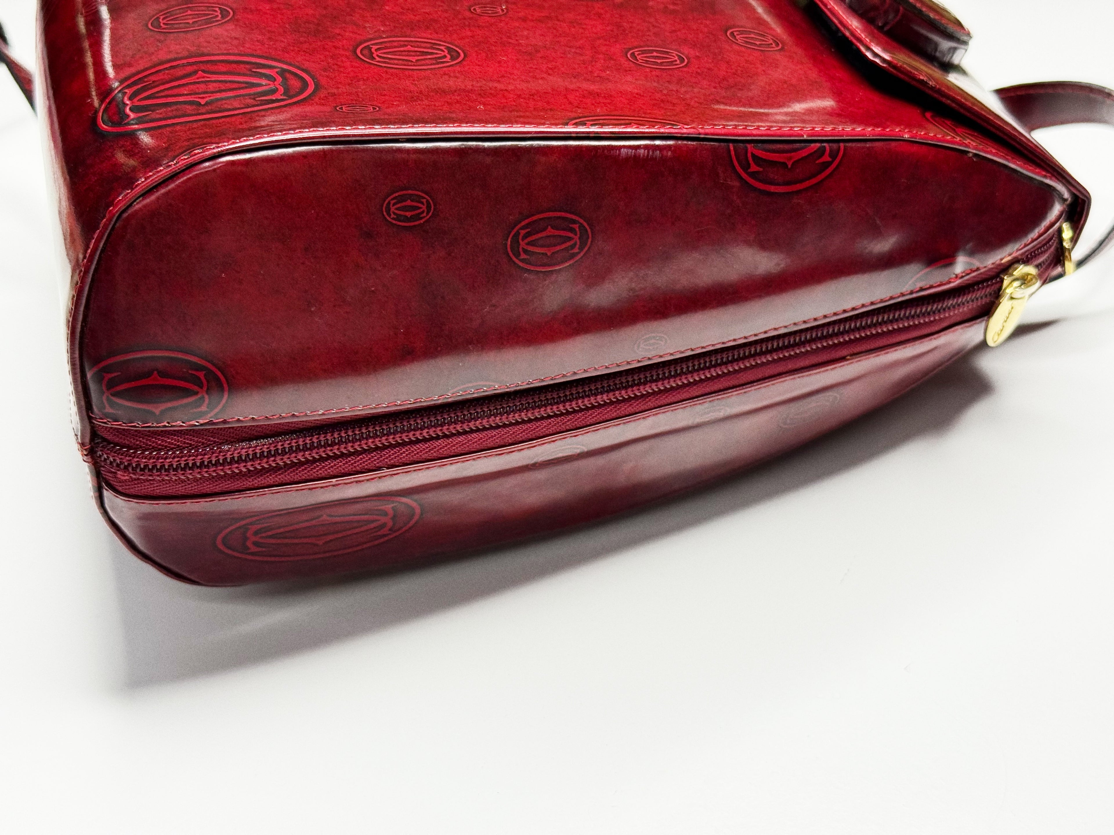 Cartier Happy Birthday Backpack – Bordeaux Red Calf Leather