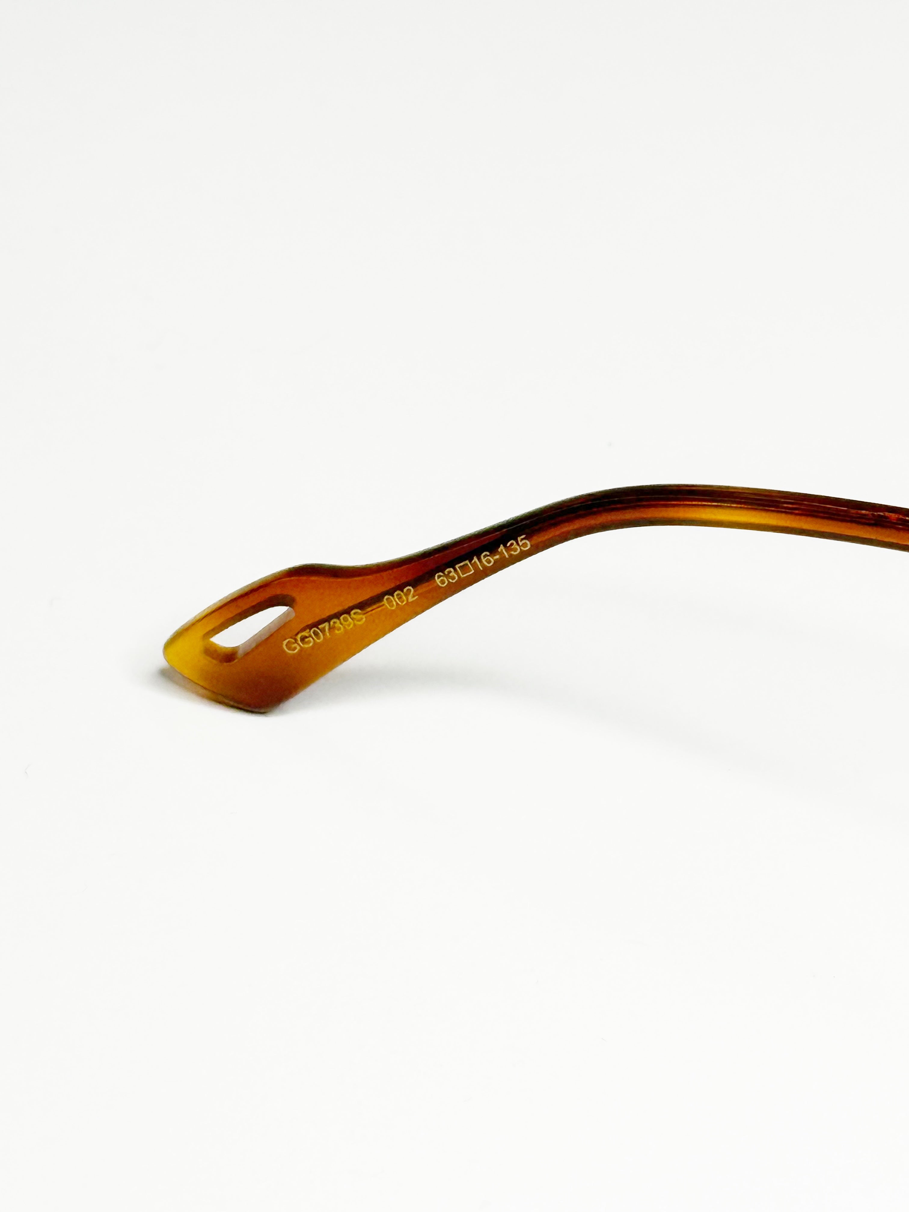 Gucci GG0798S Oversized Aviator Sunglasses