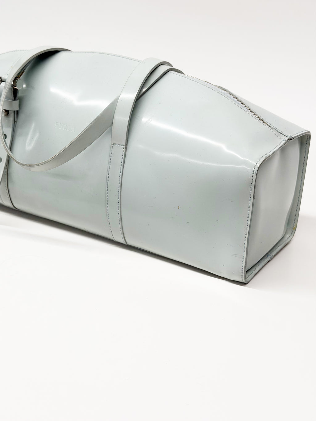 FURLA Patent Leather Shoulder Bag
