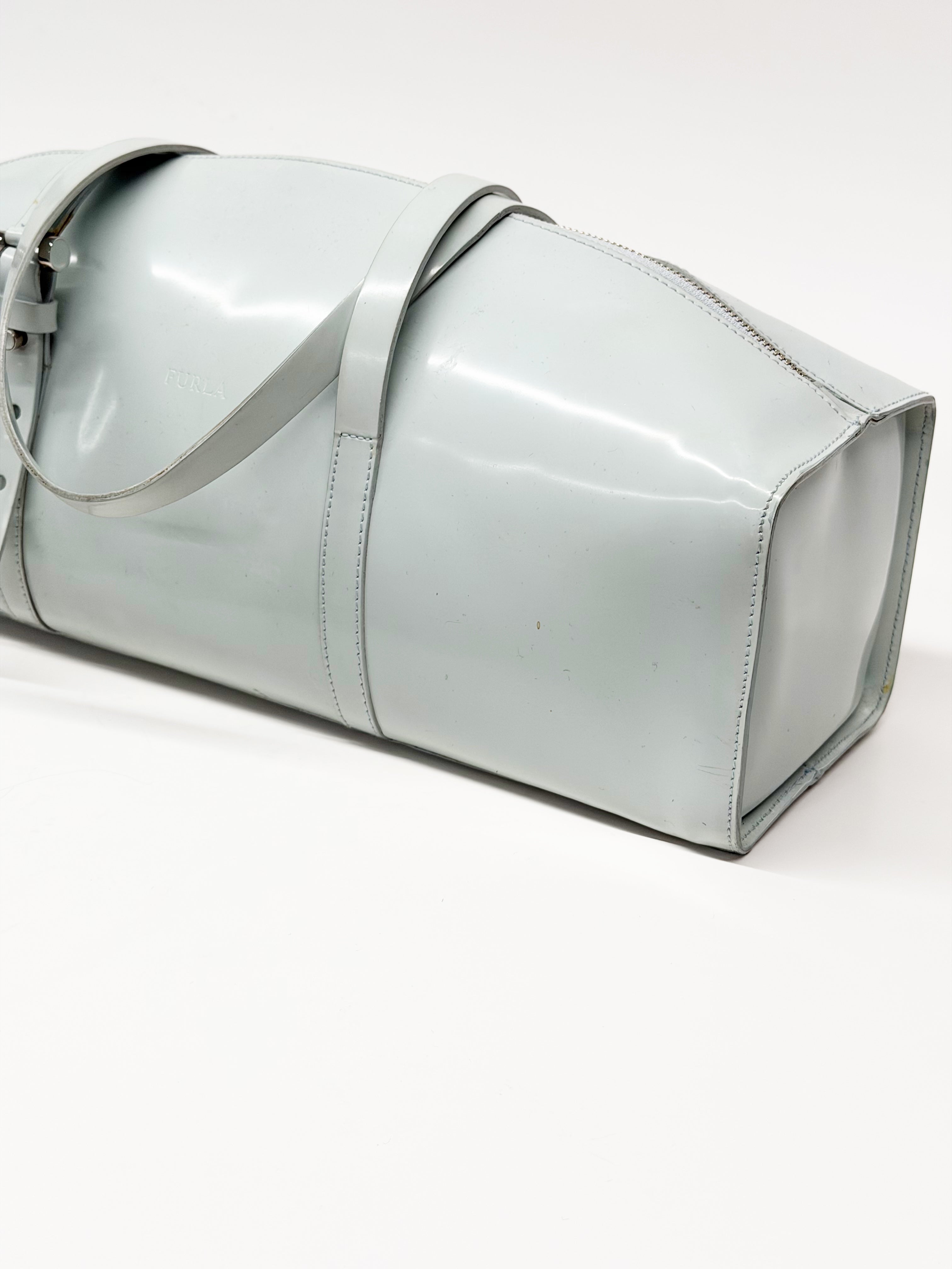 FURLA Patent Leather Shoulder Bag