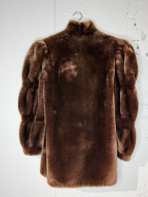 A.C. Bang Vintage Sheared Fur Coat