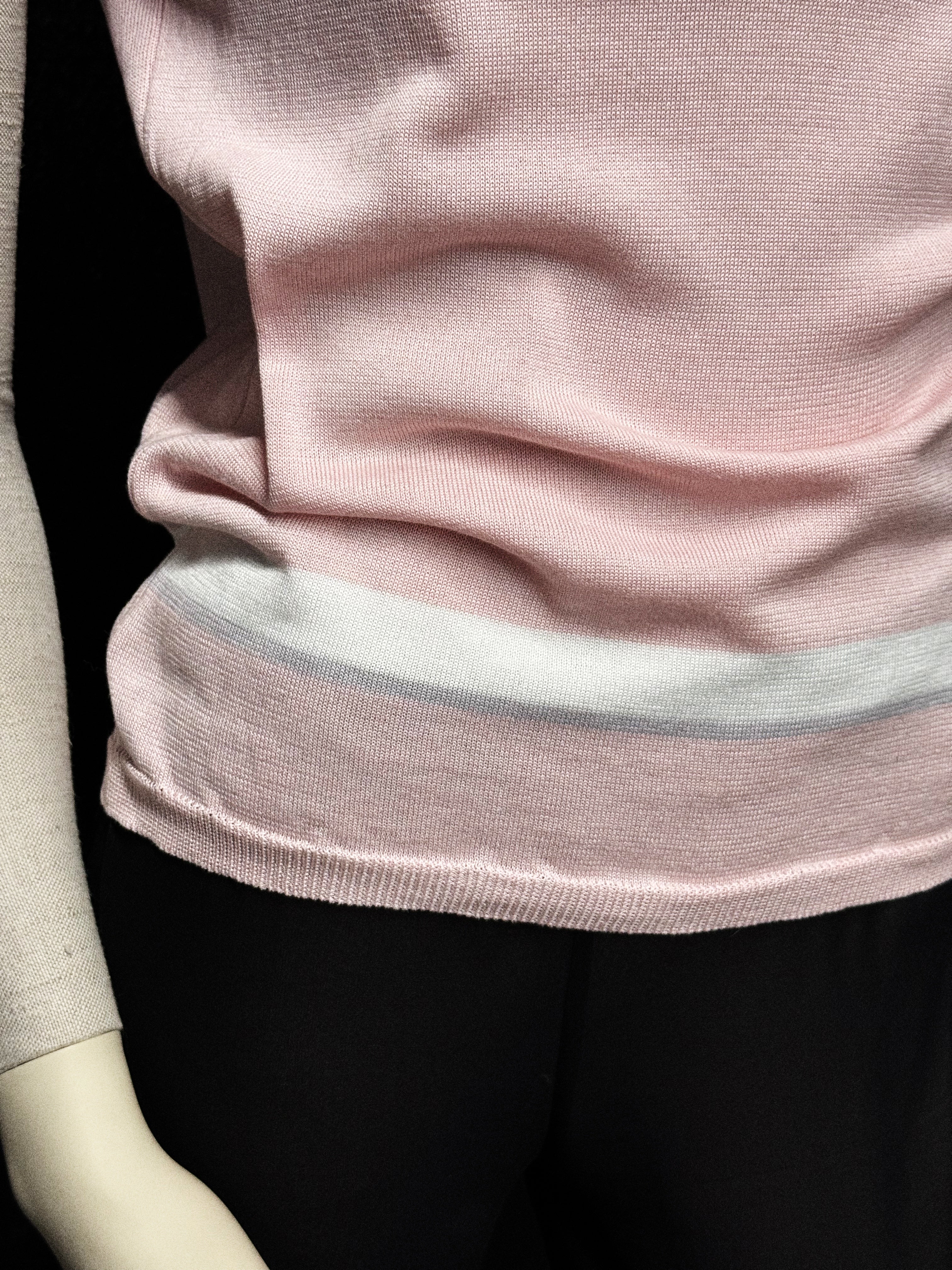 Chanel Pink Cotton Knit Twinset, Spring 2005 Collection