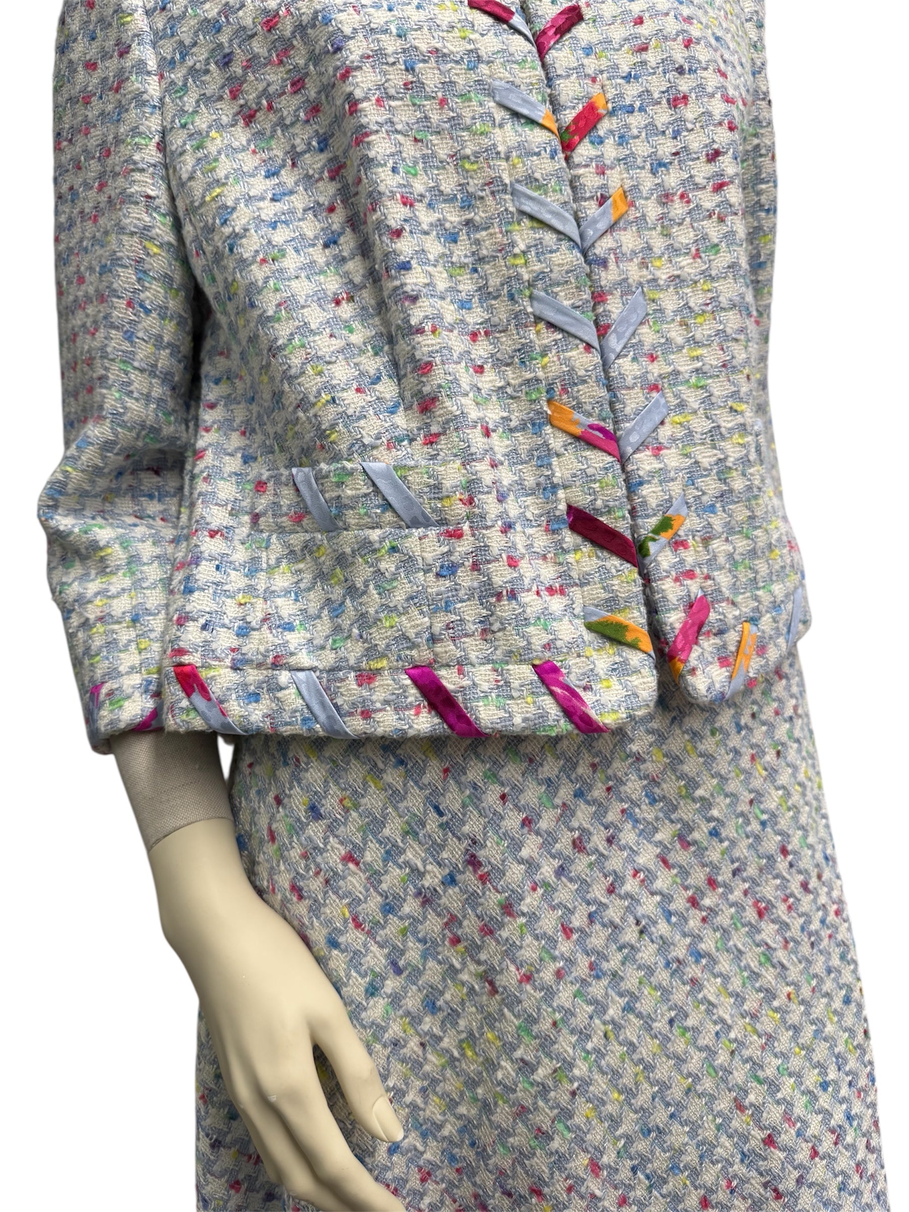 ESCADA Tweed Jacket and Skirt Set
