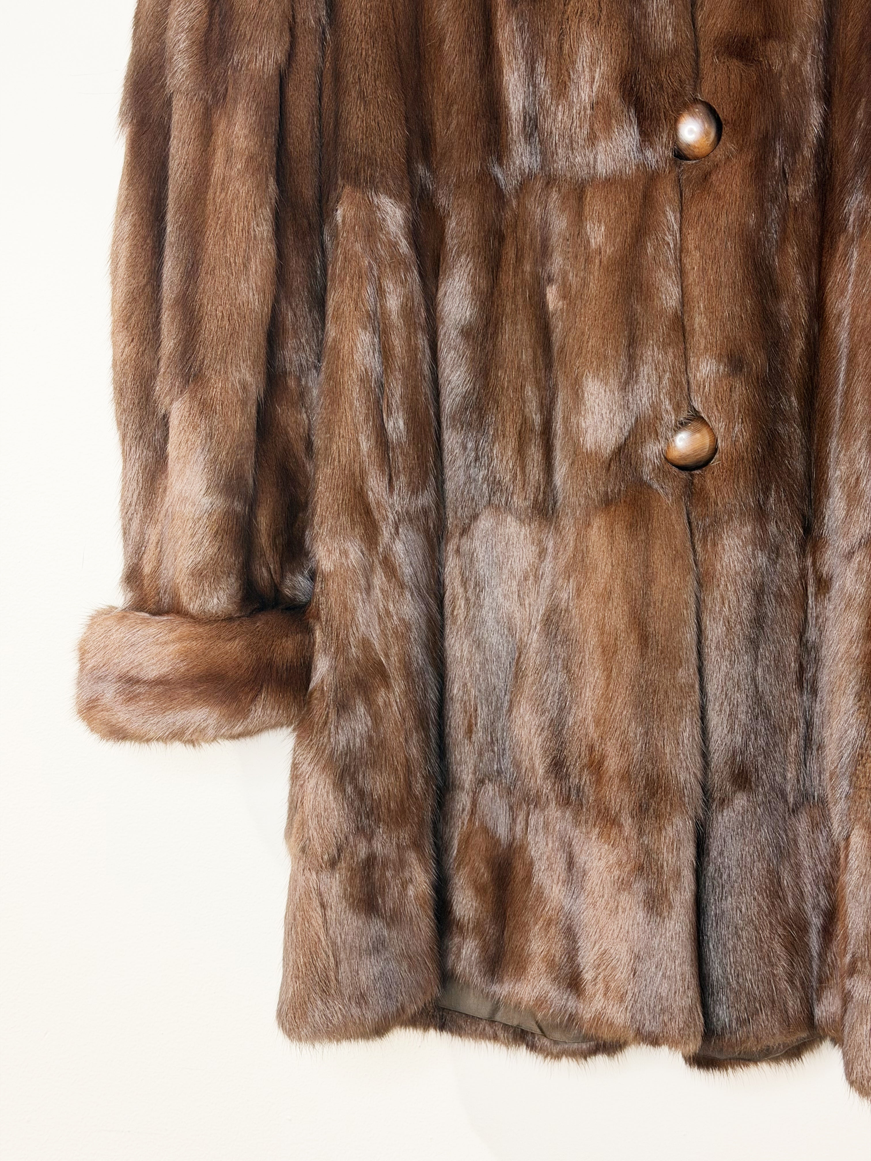 Studio H. Olsen Vintage Mink Fur Coat