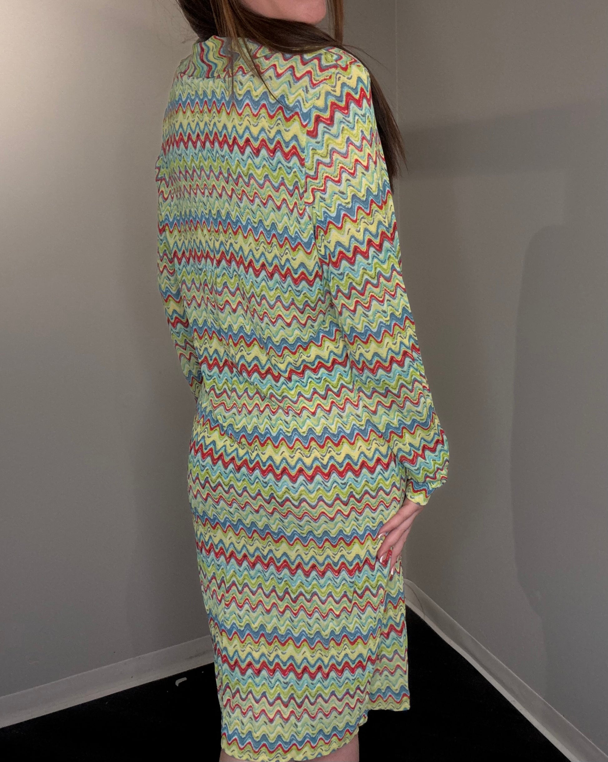 Missoni Mare Zigzag Knit Dress