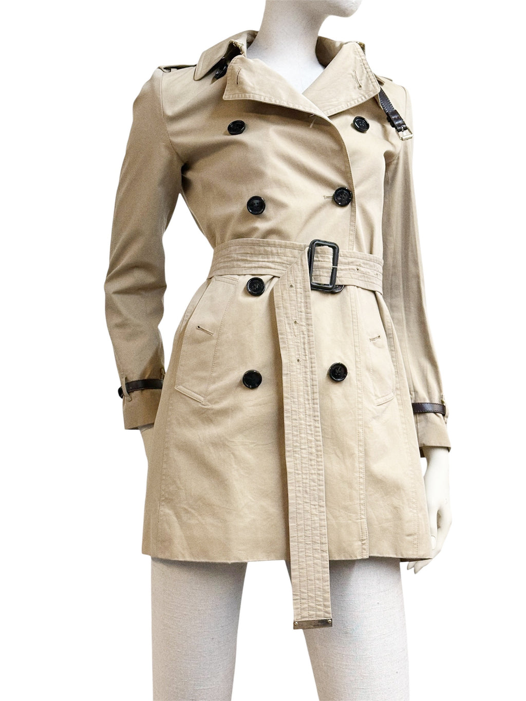 BURBERRY LONDON SHORT TRENCH COAT
