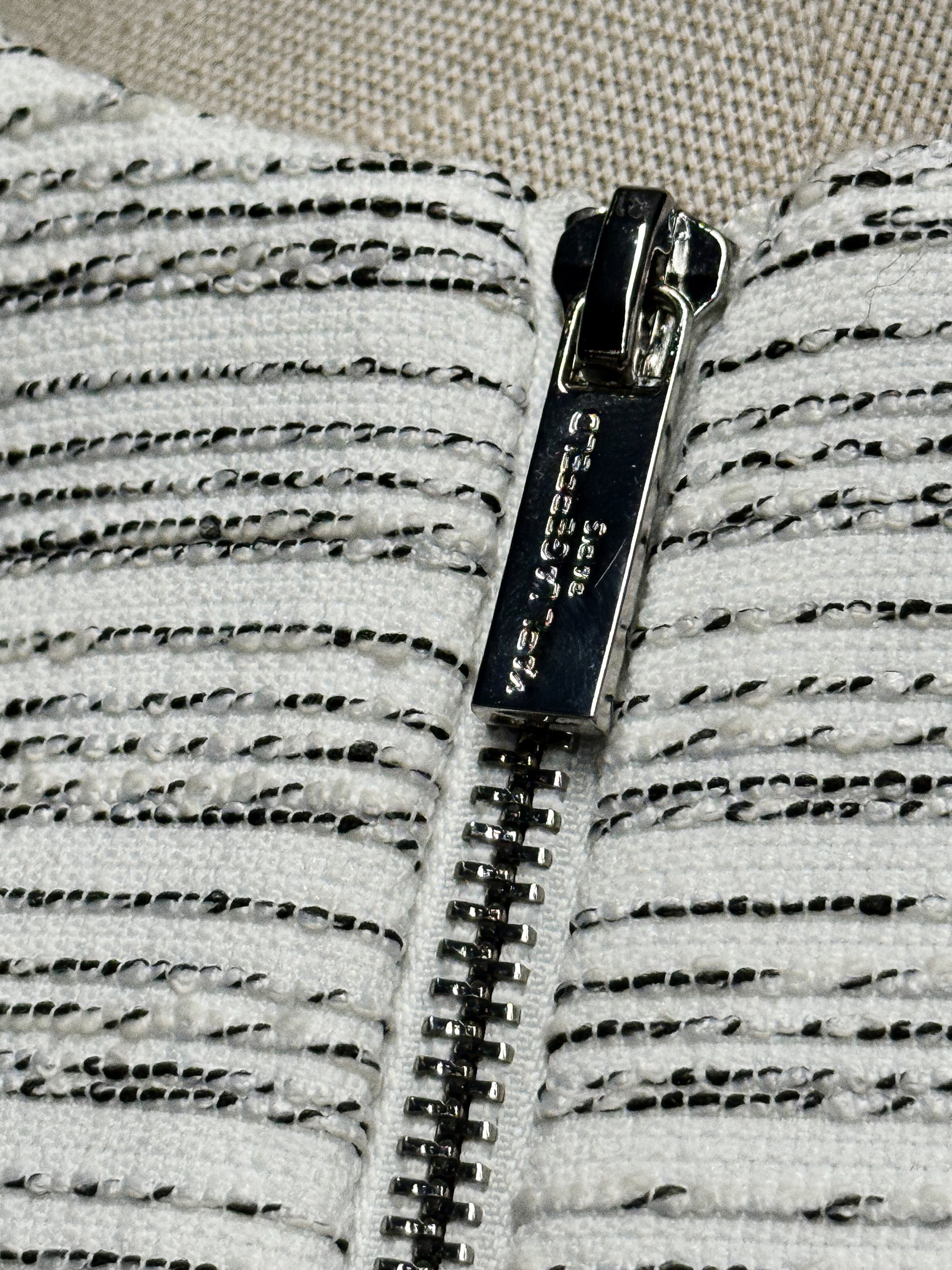 Karl Lagerfeld Textured Zip Jacket