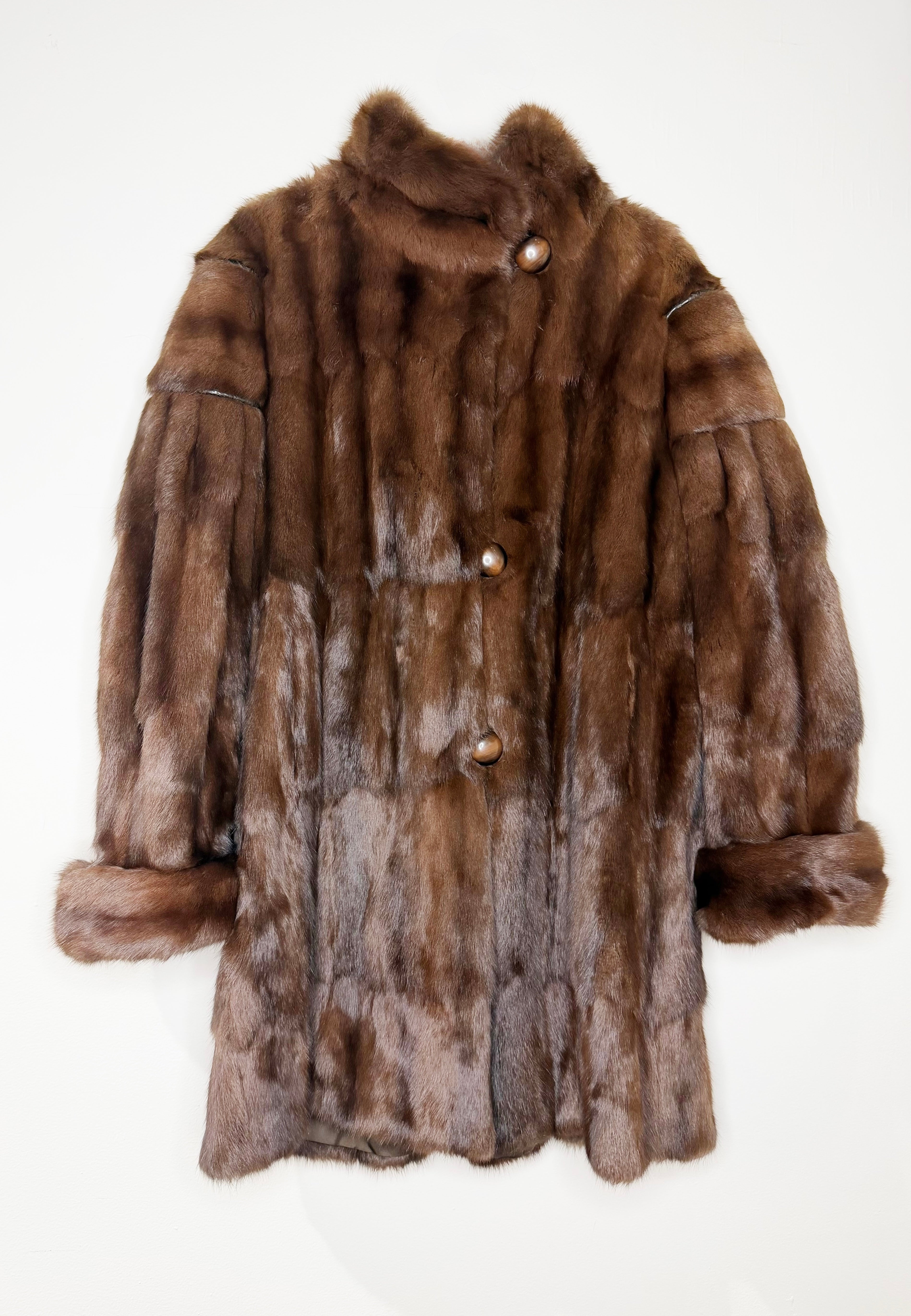 Studio H. Olsen Vintage Mink Fur Coat