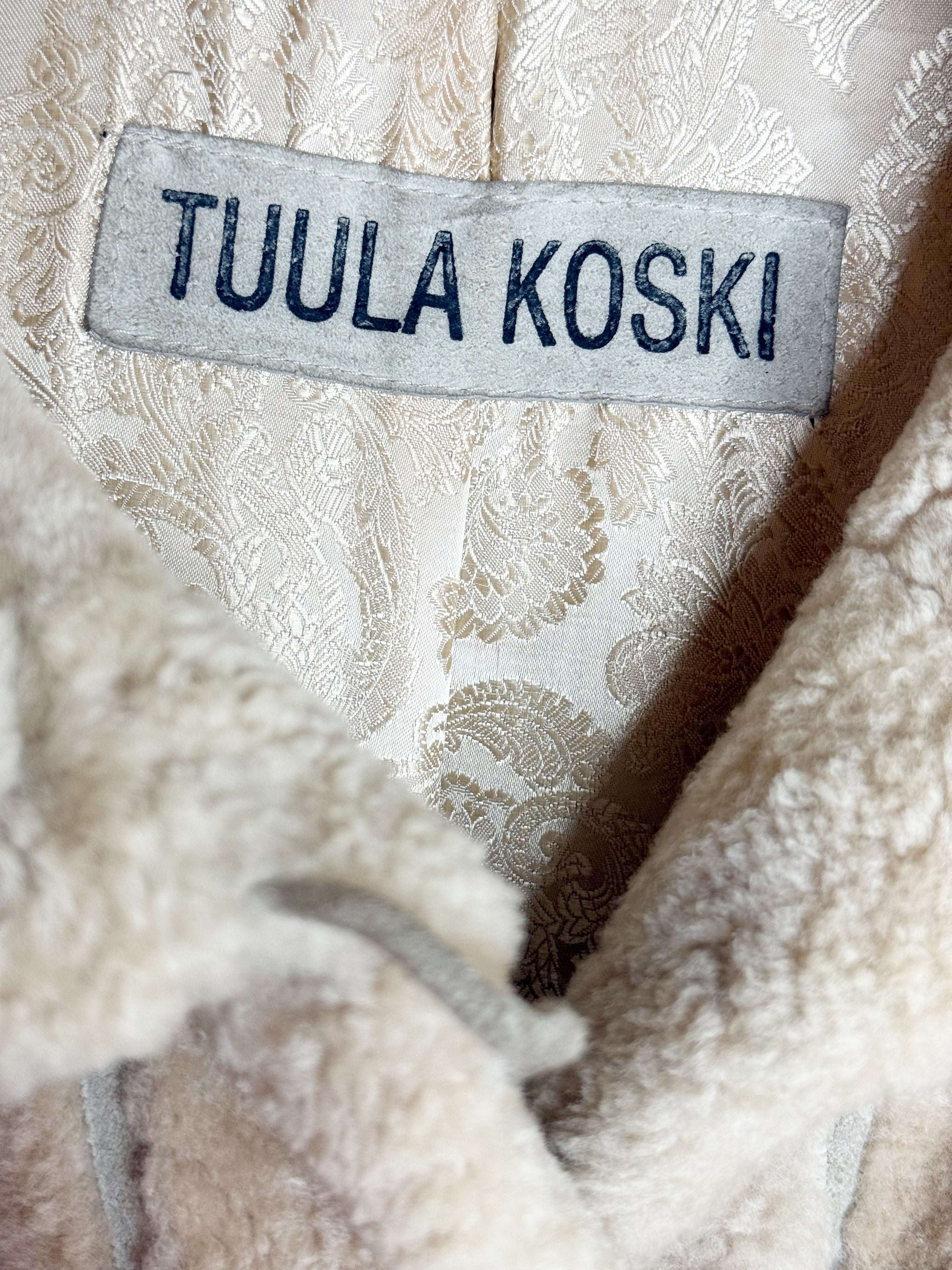 Tuula Koski Long Shearling Coat