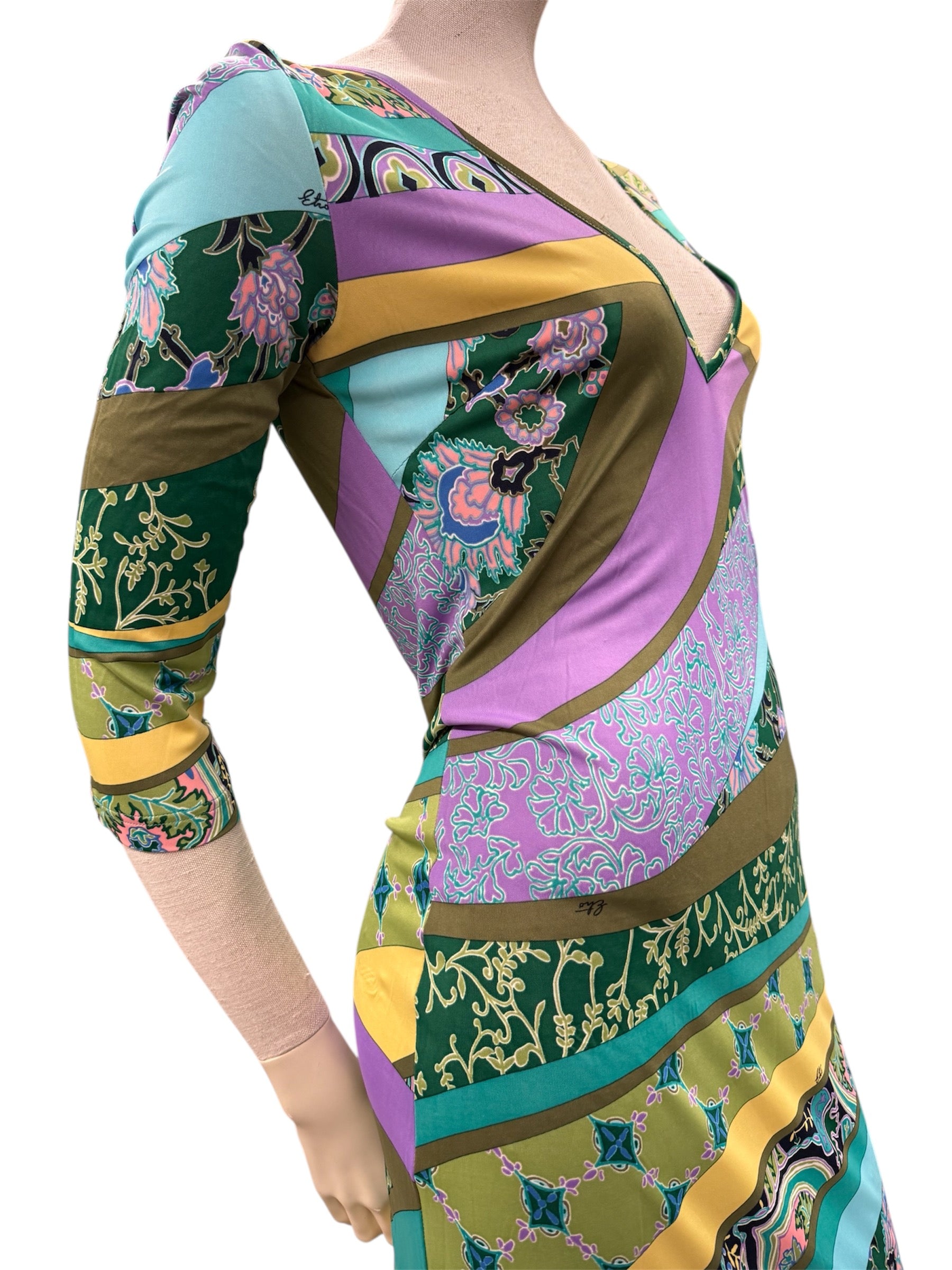 Etro Milano Patchwork Dress