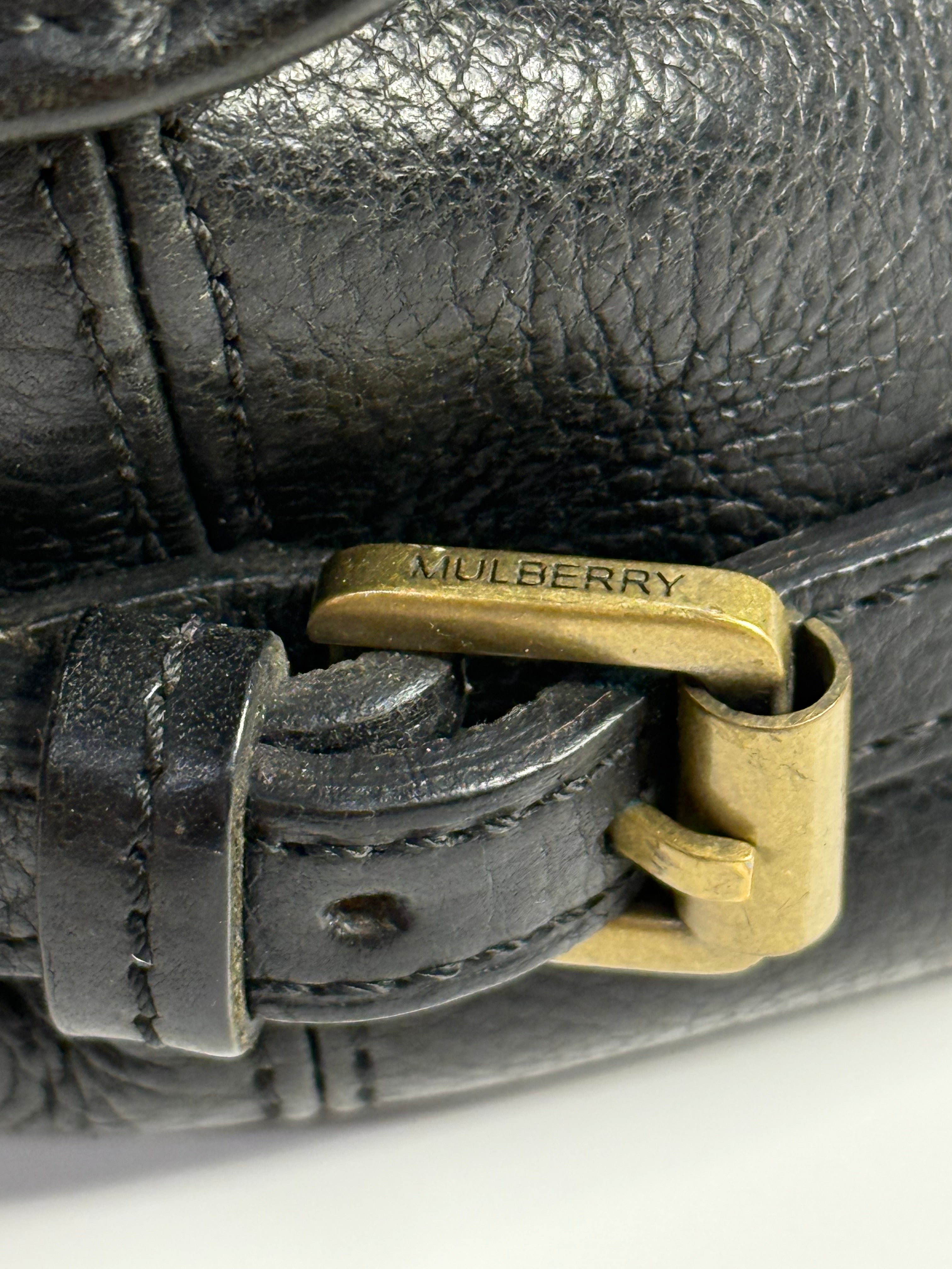 MULBERRY Mabel Black Leather Bag