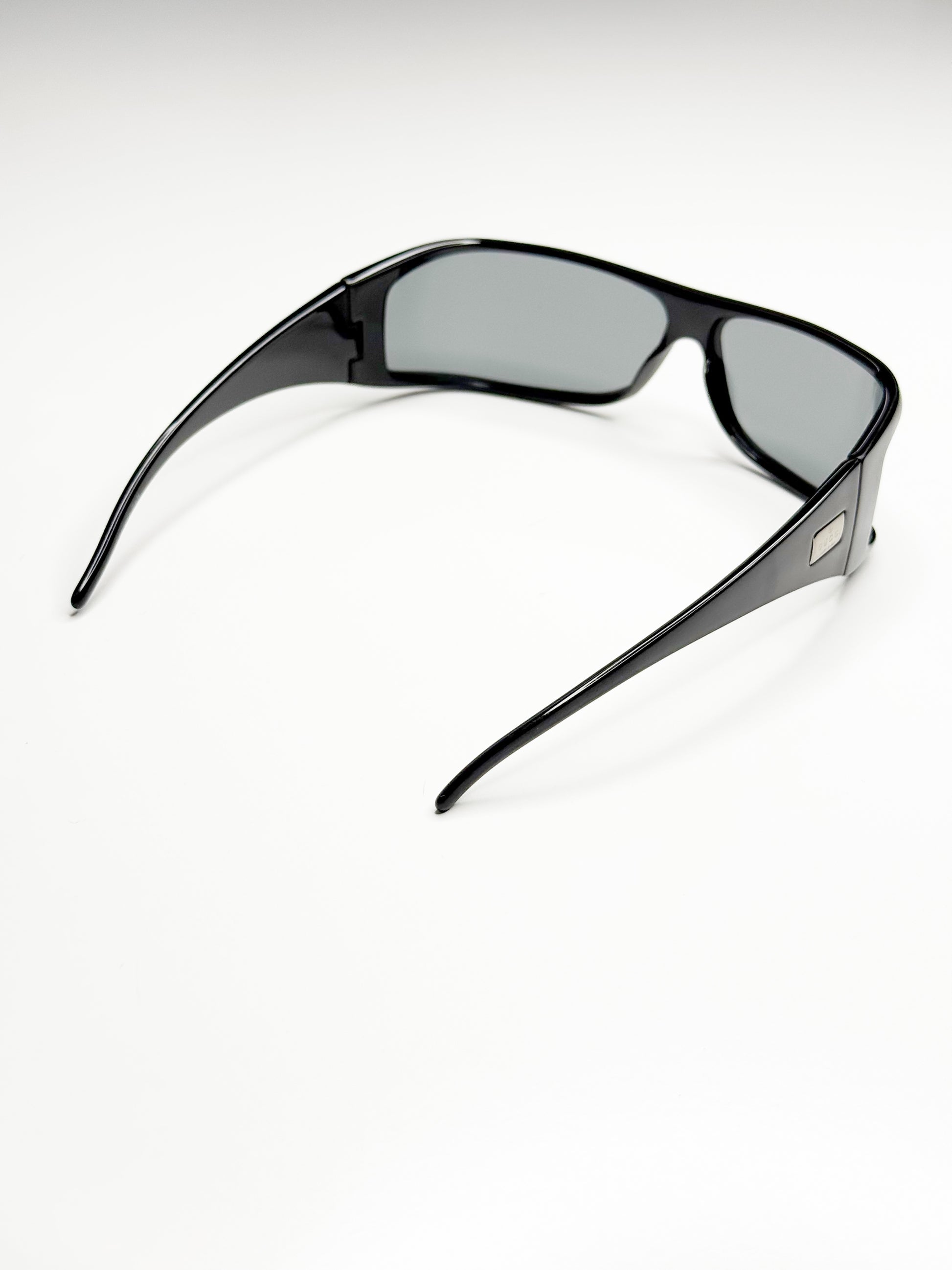 Gucci Black Shield Sunglasses