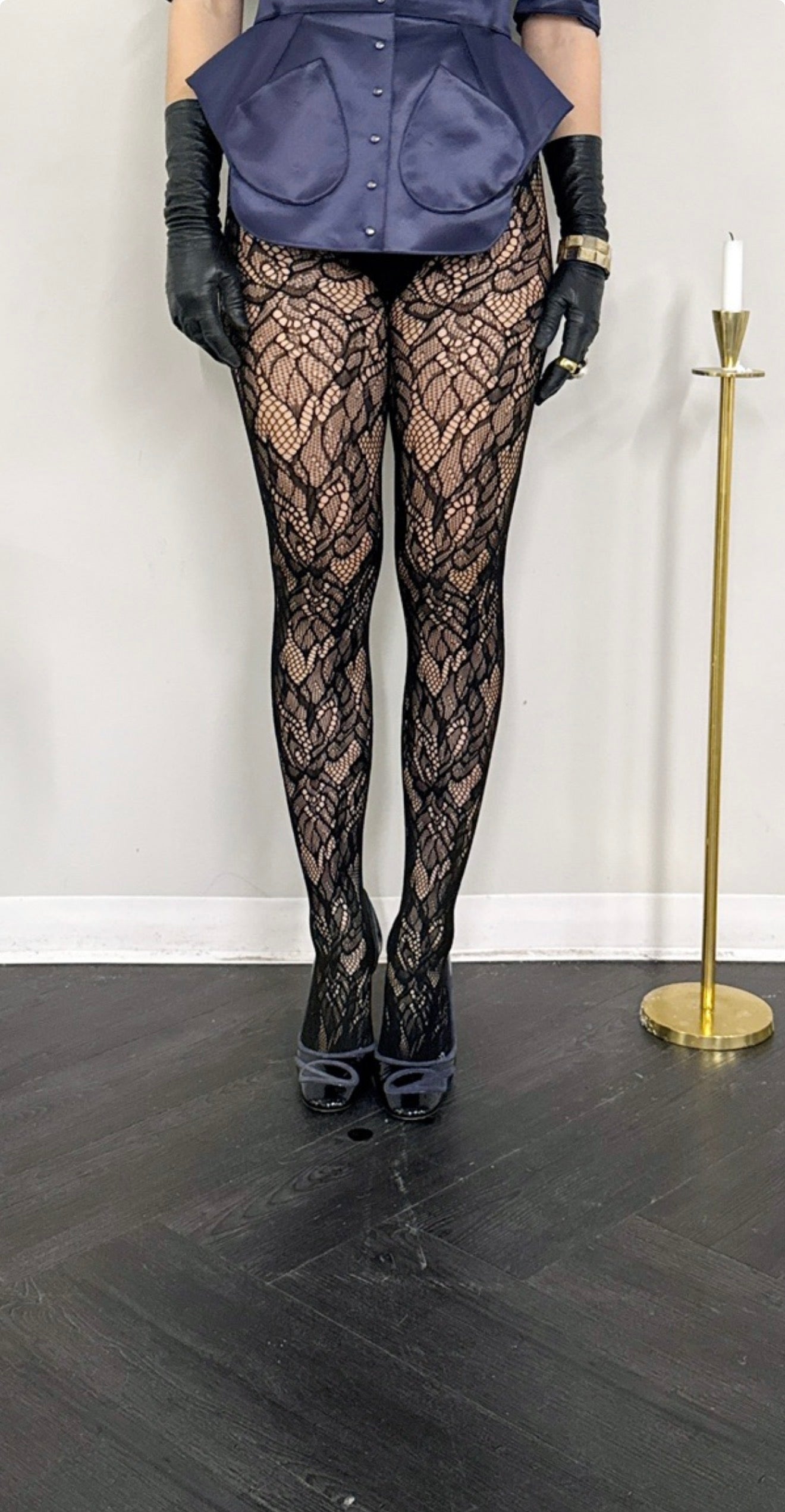 Celine Peep-Toe Leather Heels – 39