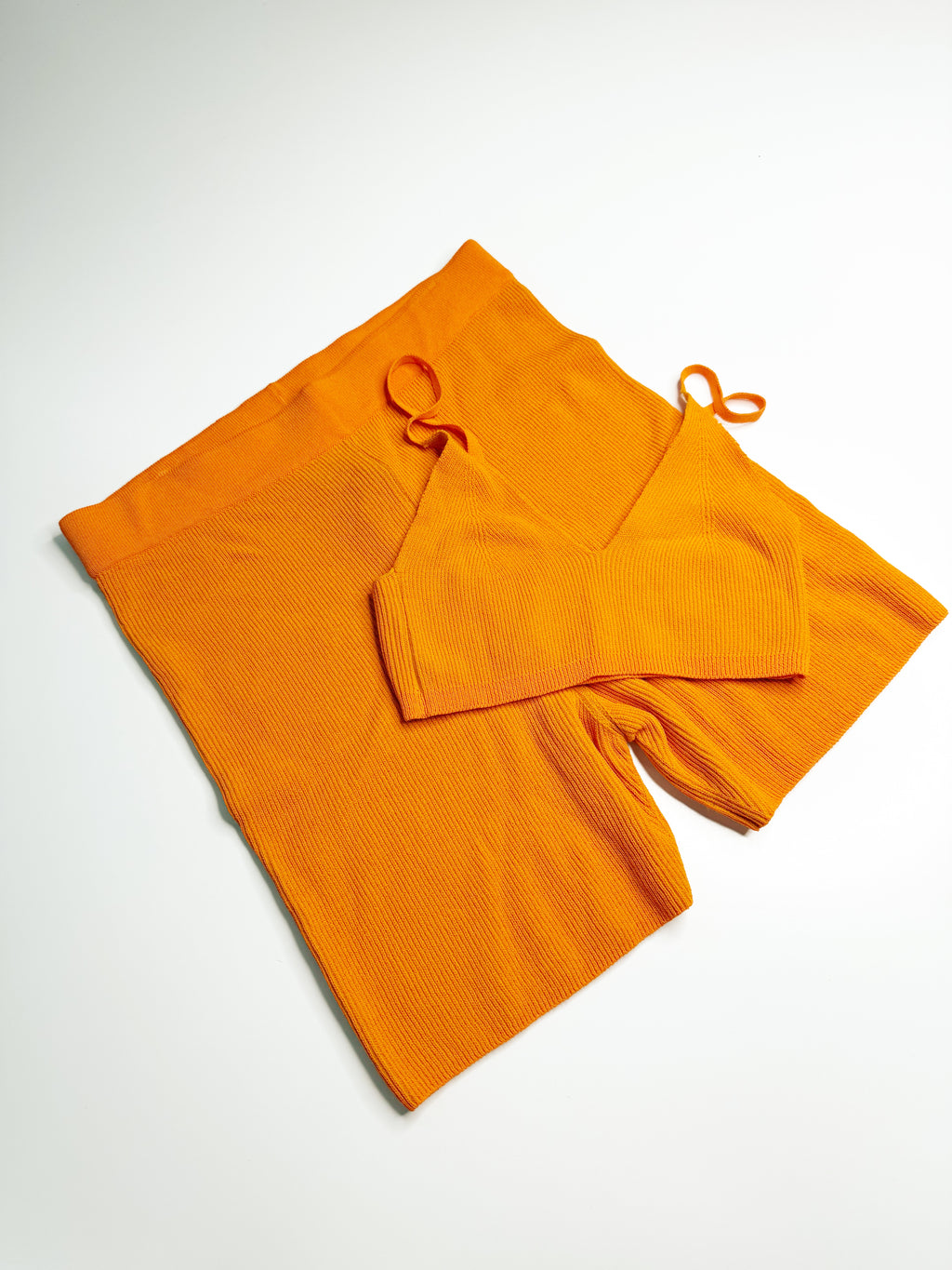 Jacquemus Knit Bralette & Shorts Set