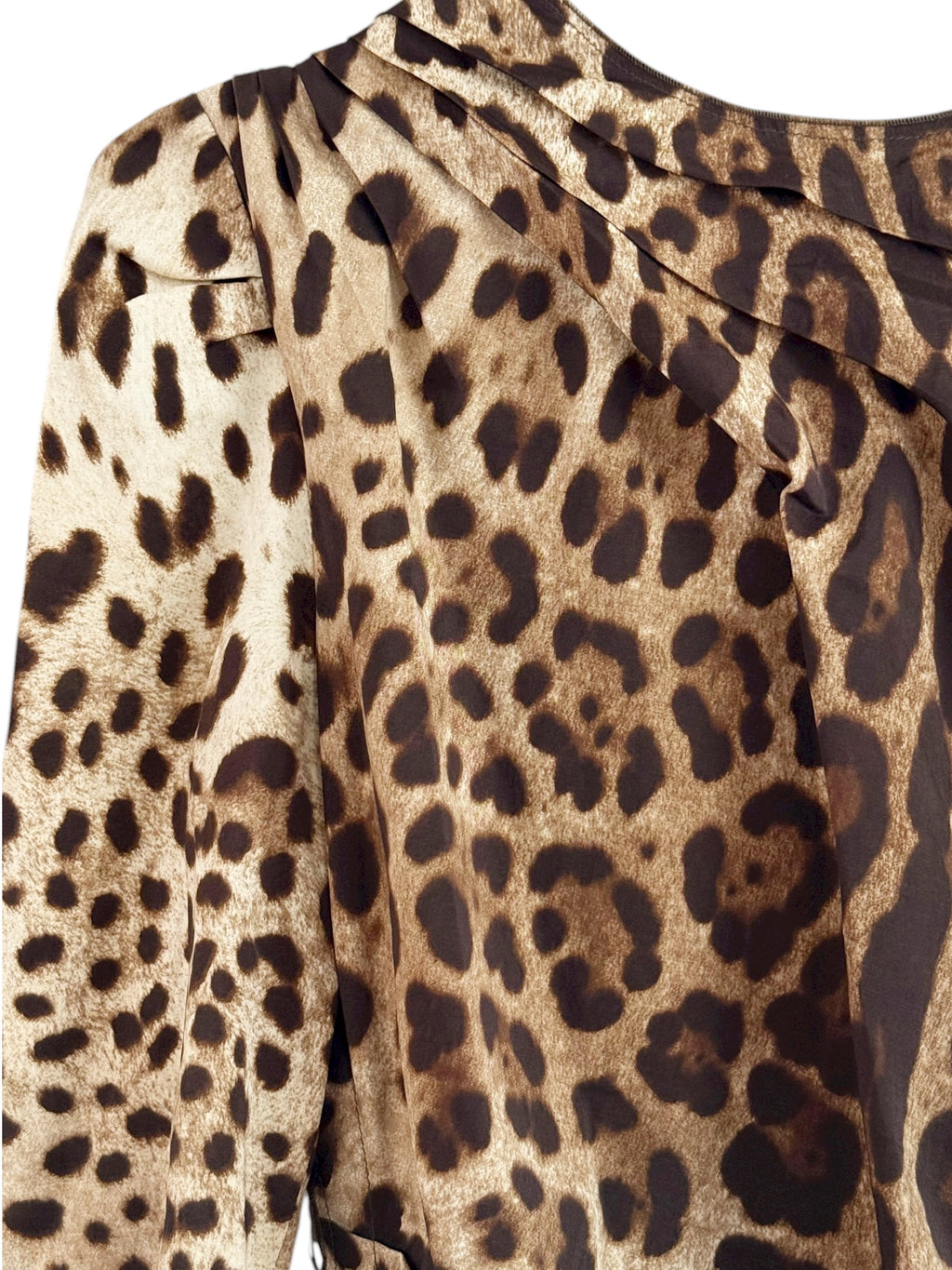 Dolce & Gabbana Leopard Print Dress - S