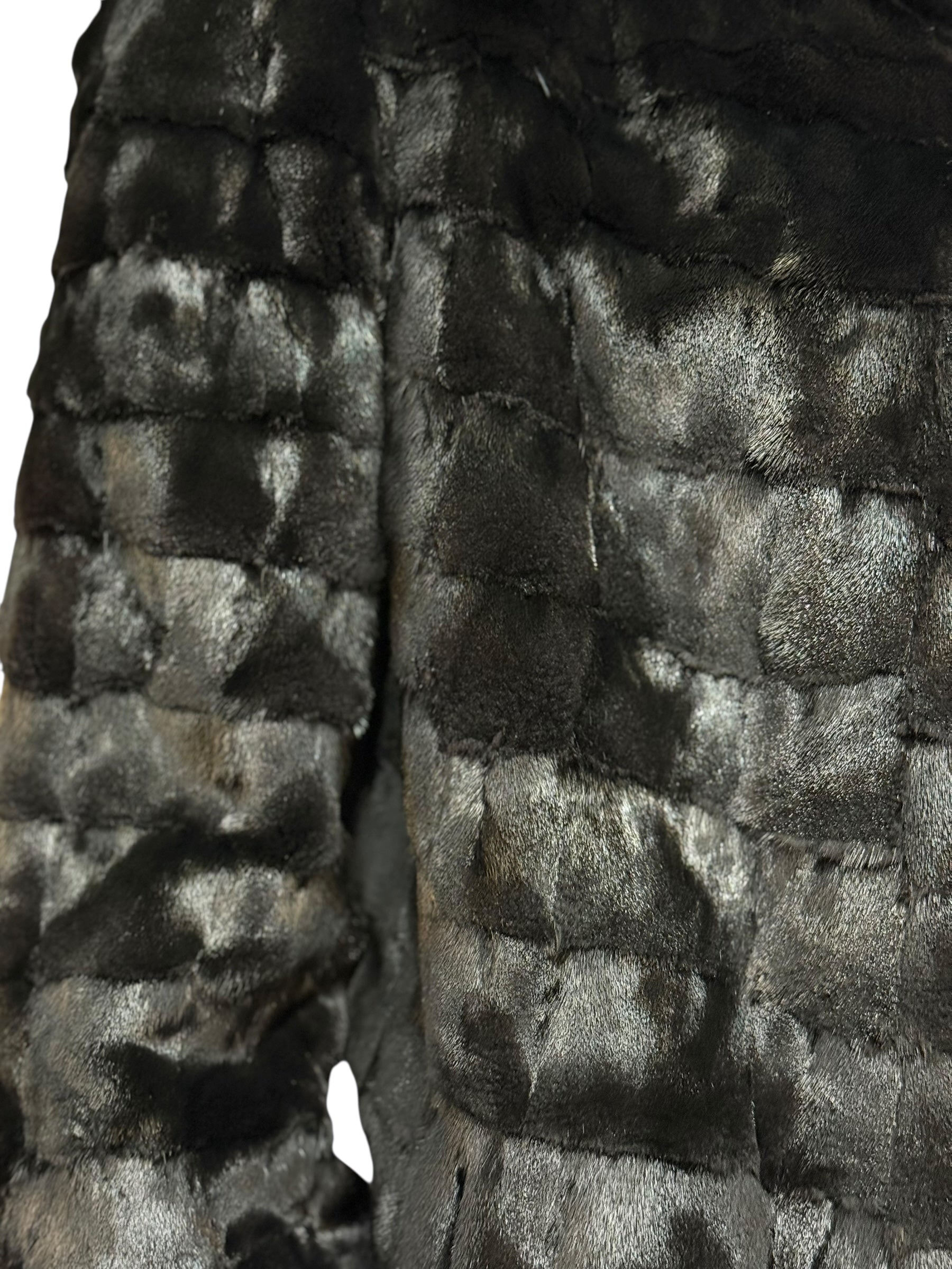 Møller Black Fur Jacket - S