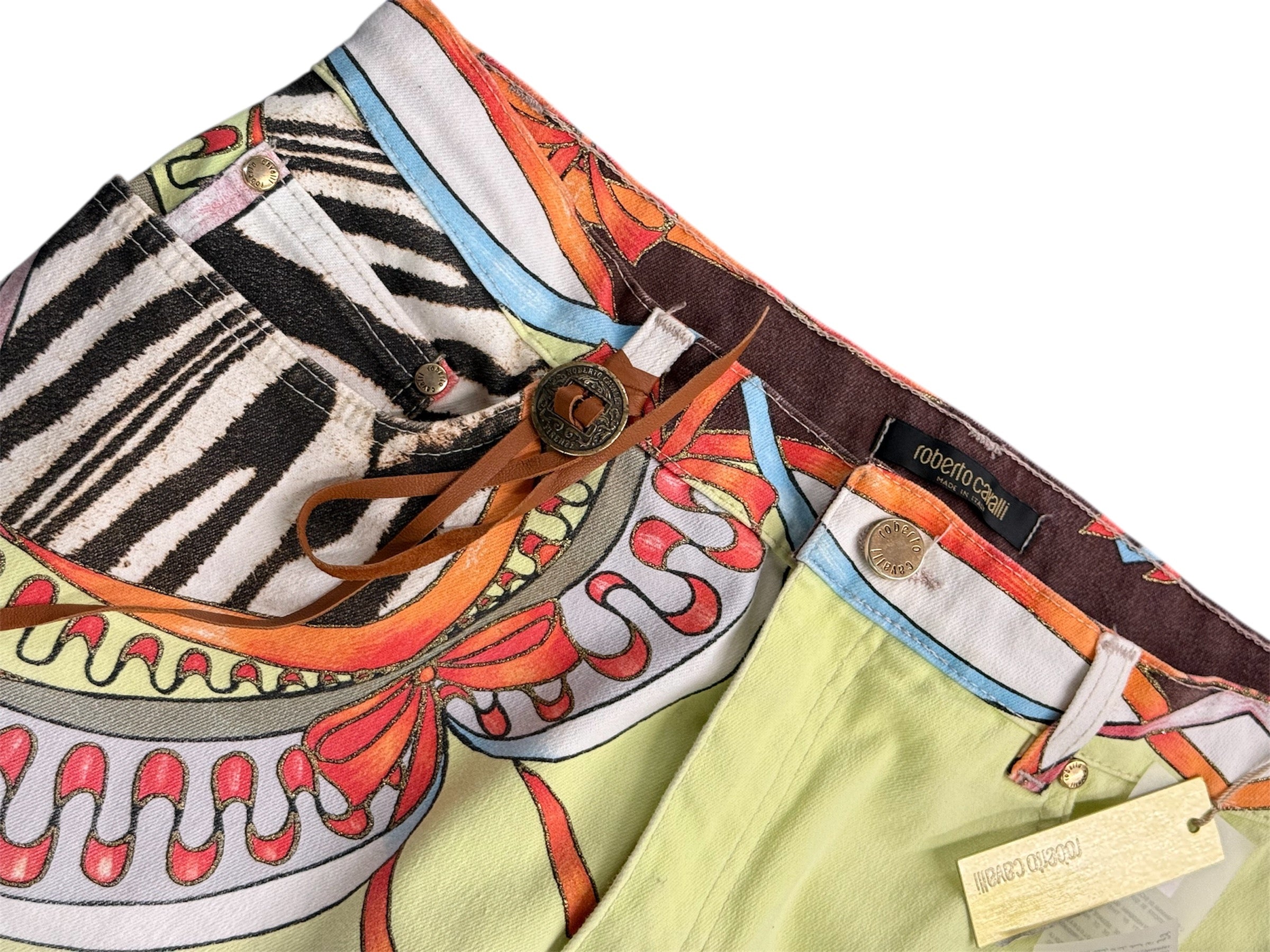 Roberto Cavalli Printed Pants