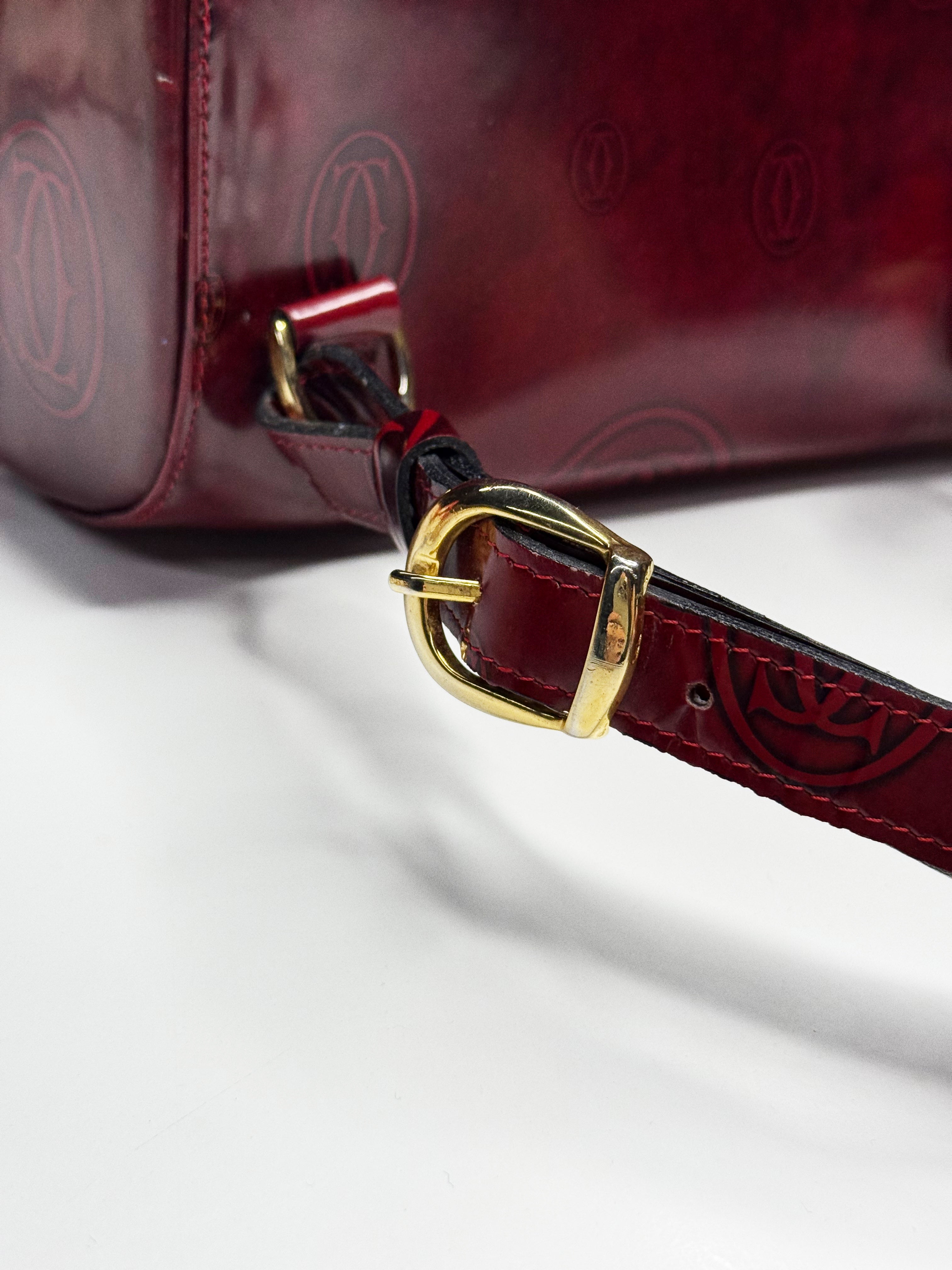 Cartier Happy Birthday Backpack – Bordeaux Red Calf Leather