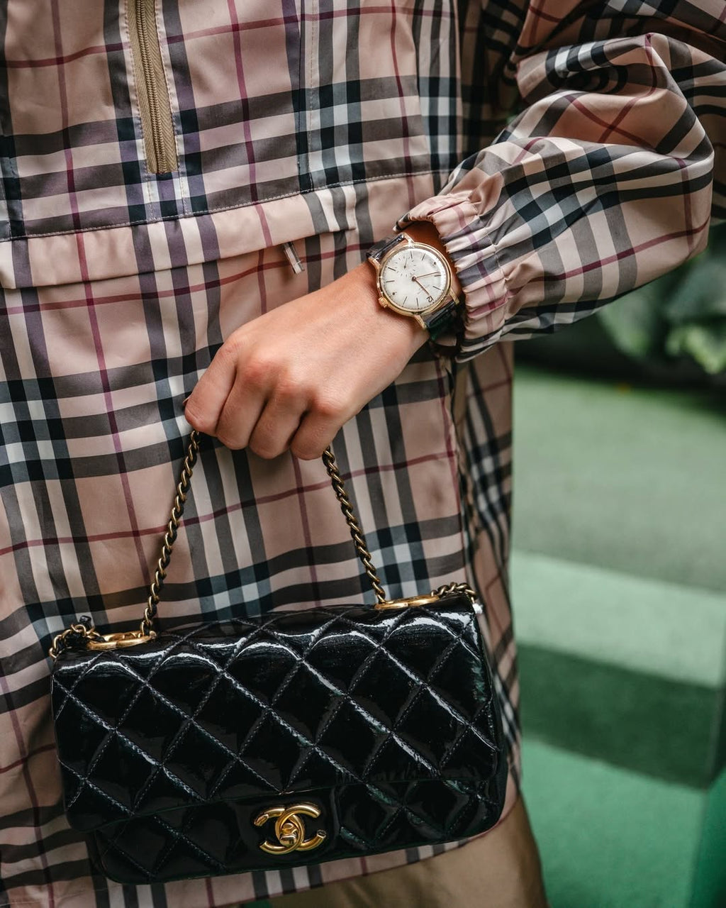 BURBERRY LONDON CHECK ANORAK – SIZE L