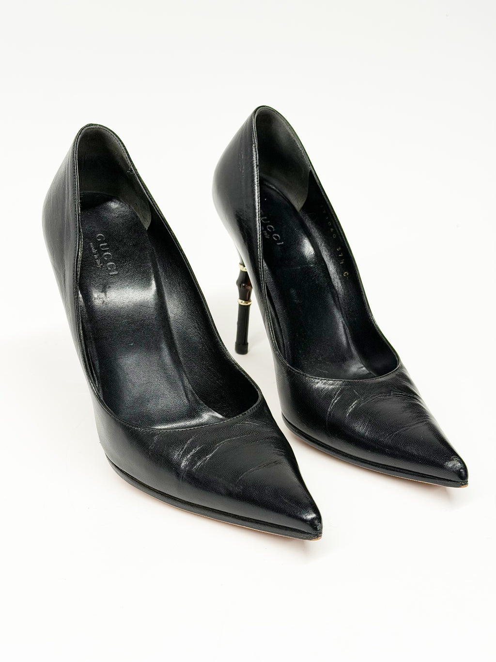 GUCCI BAMBOO HEEL PUMPS — 2000s ARCHIVE