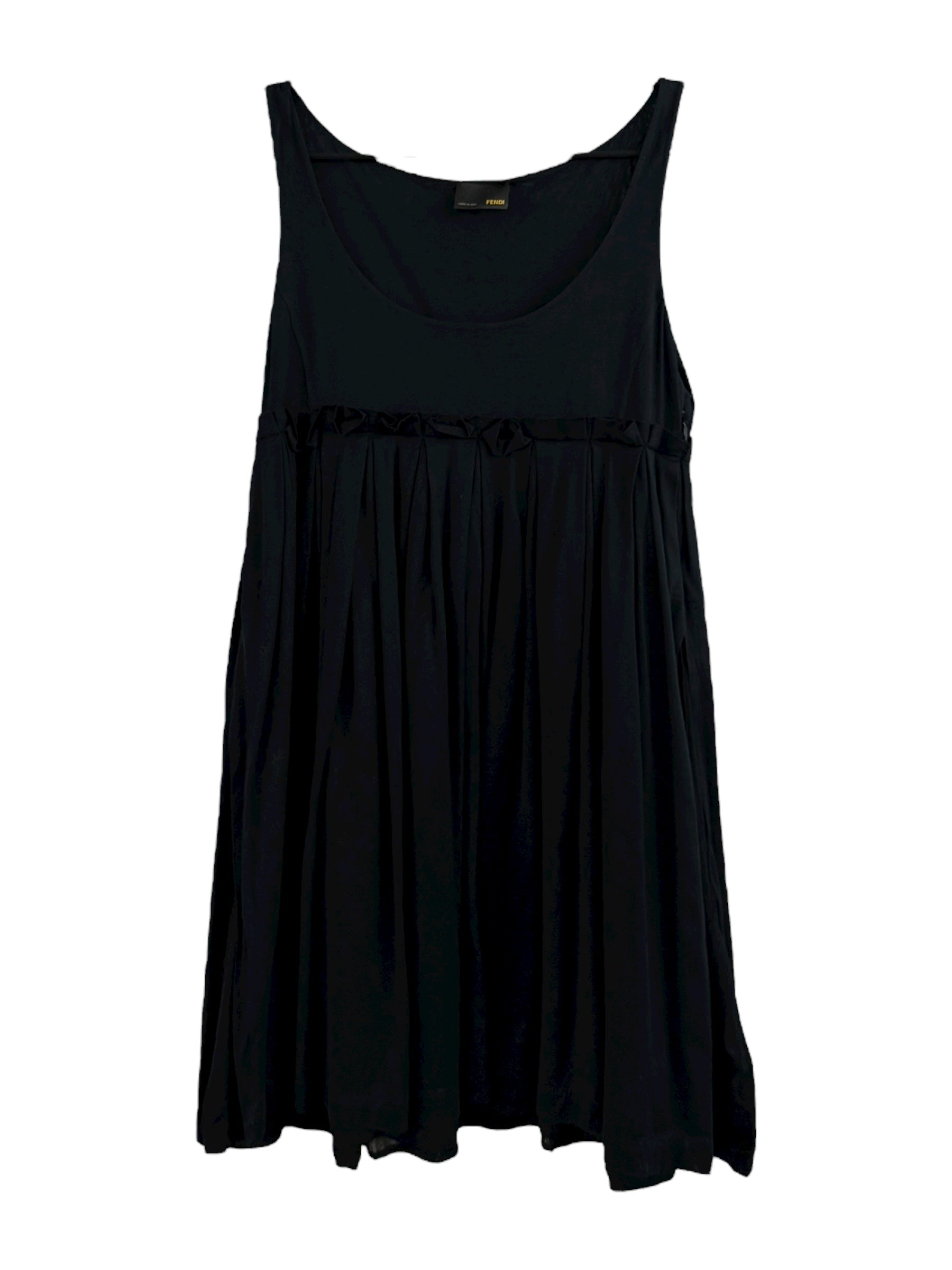 Fendi Black Cotton Dress