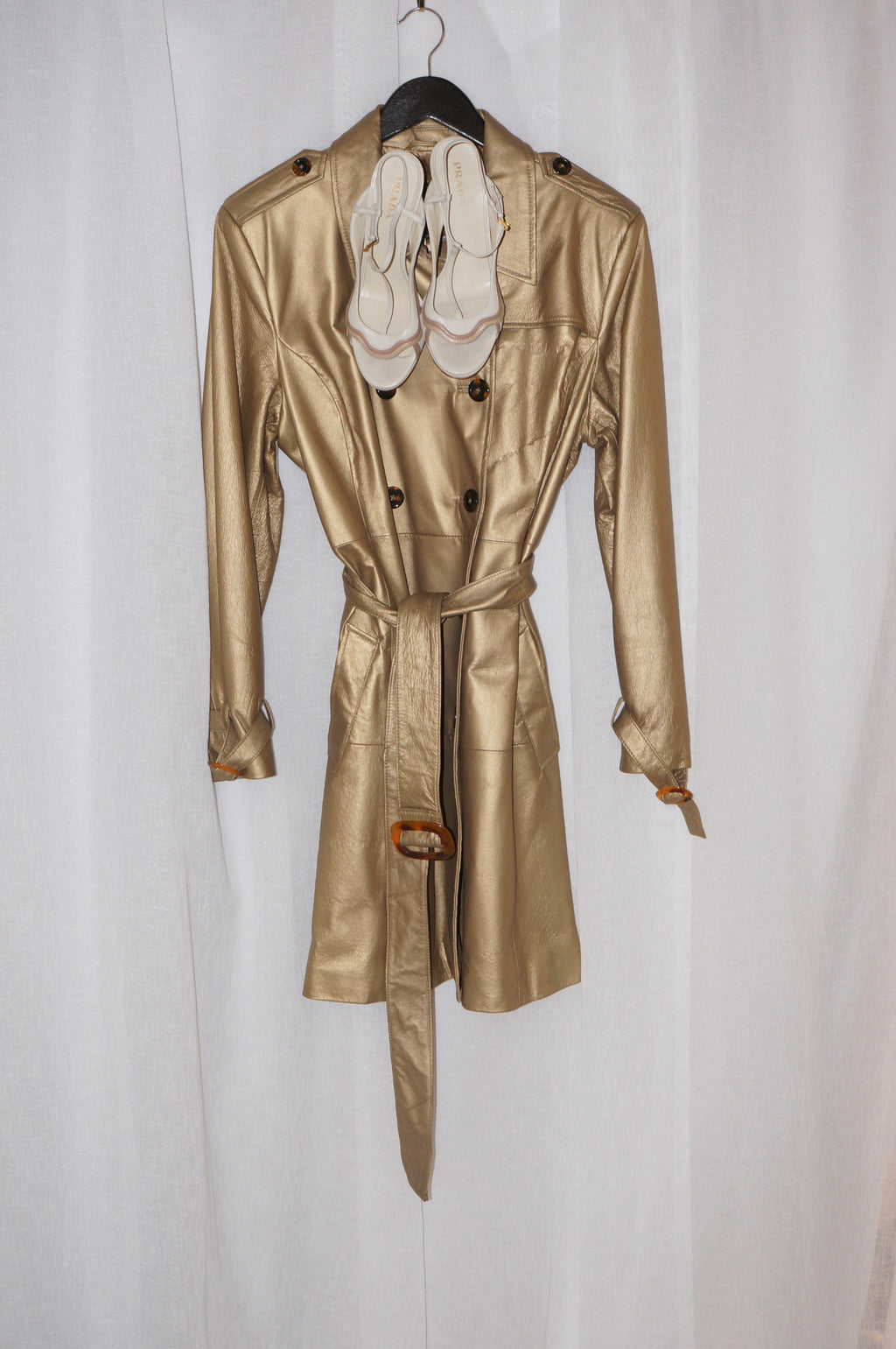 Terry Lewis trench Coat