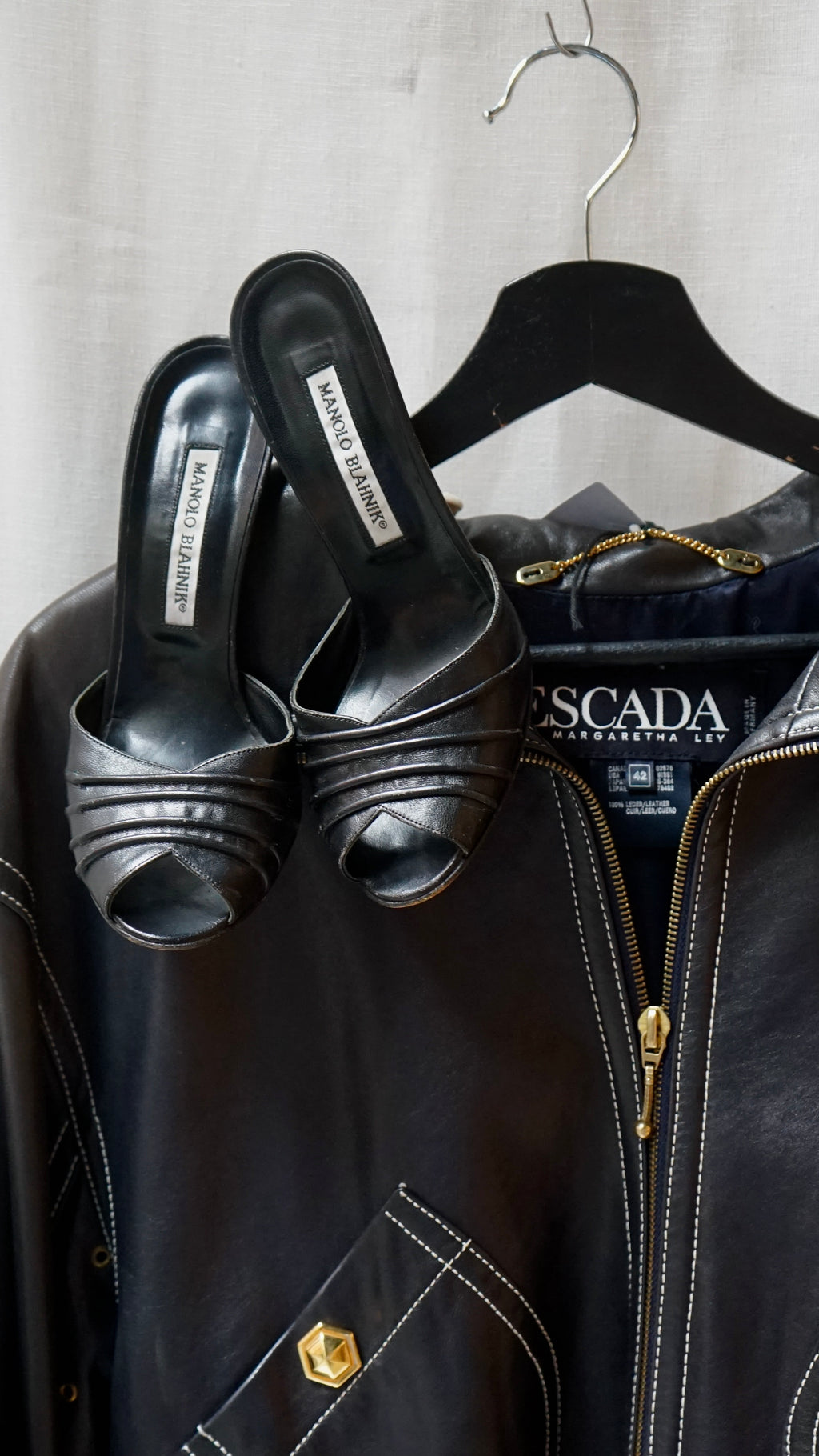 Escada Leather Jacket