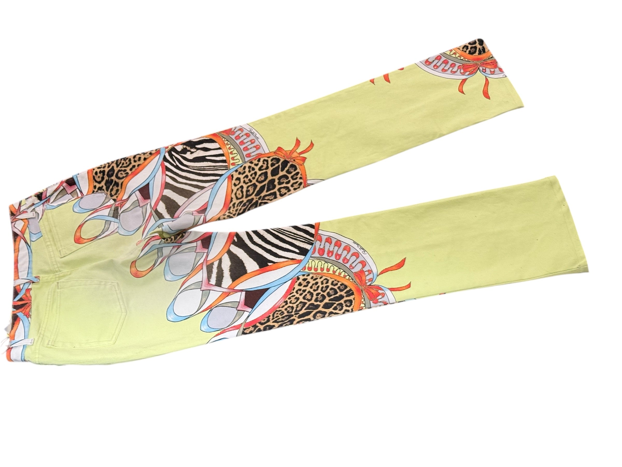 Roberto Cavalli Printed Pants