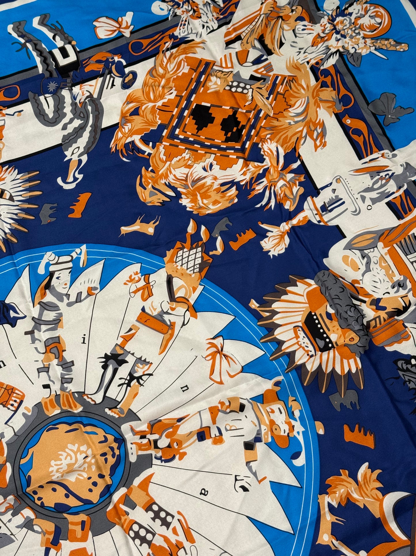 Hermès Silk Scarf