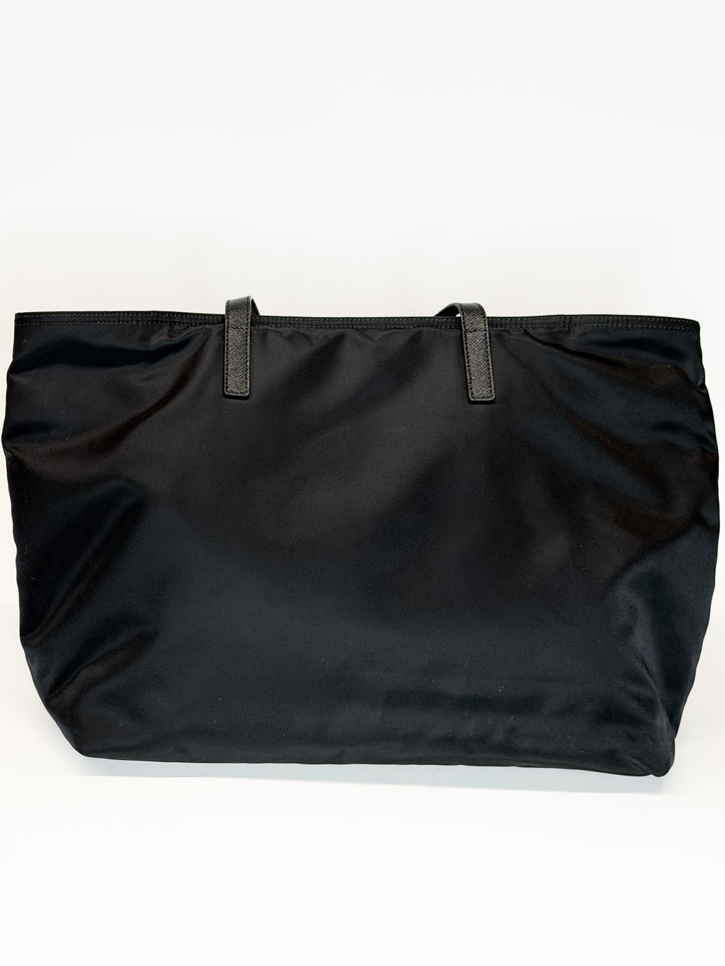 PRADA Black Nylon Tote Bag