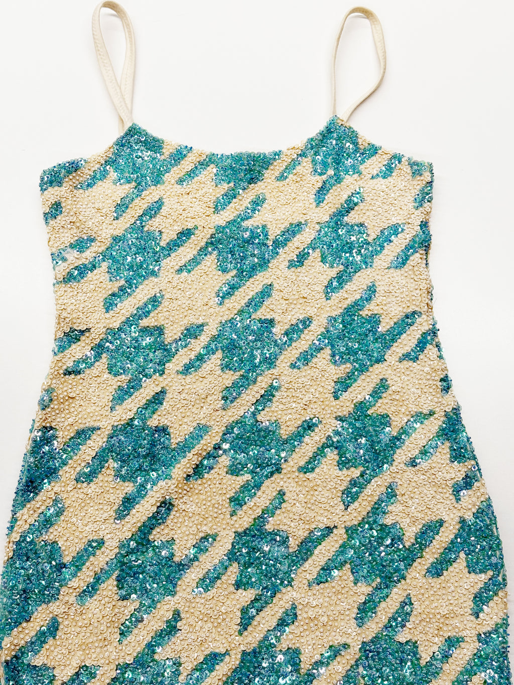 ONYX Sequin Houndstooth Mini Dress