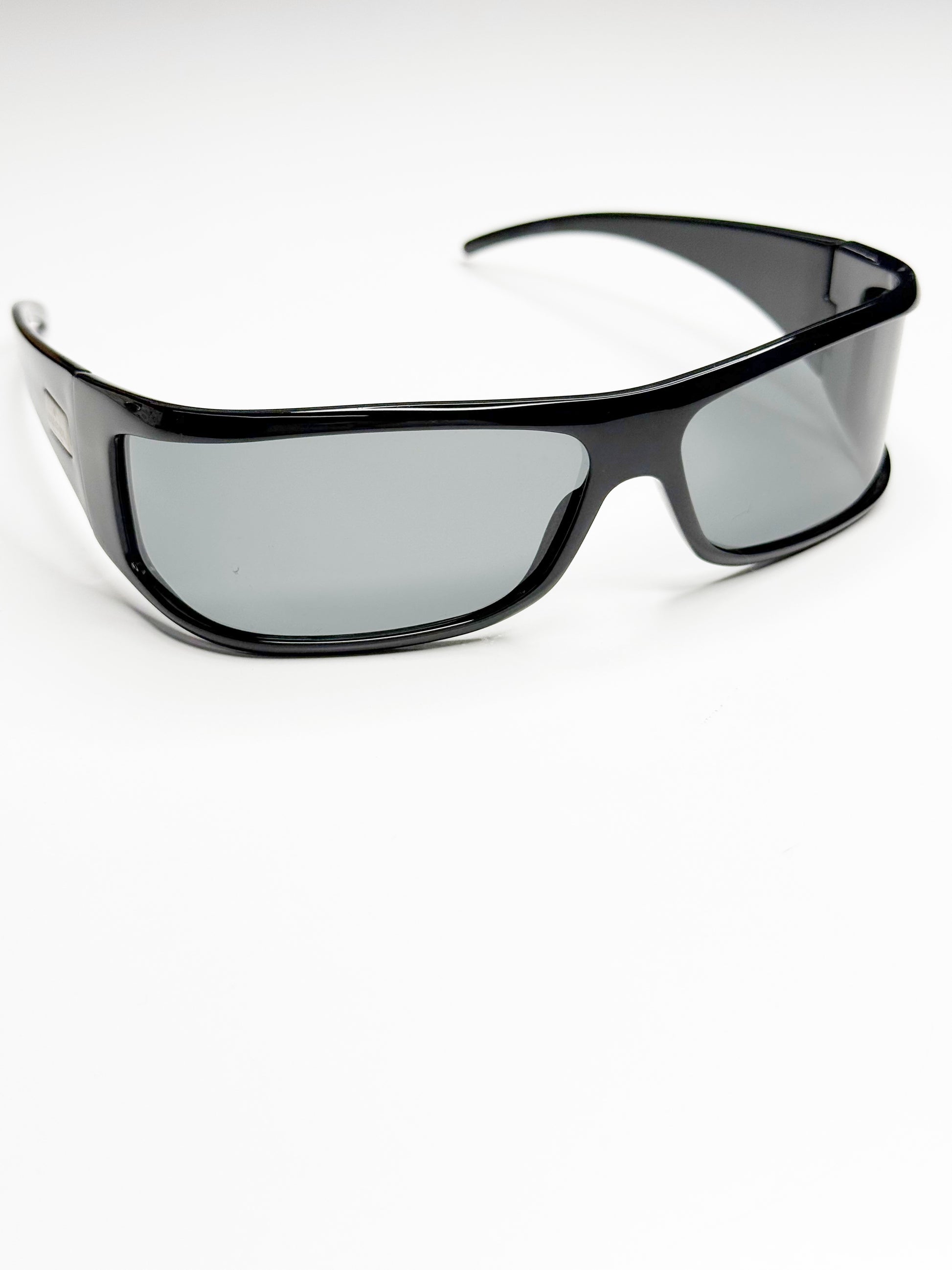 Gucci Black Shield Sunglasses