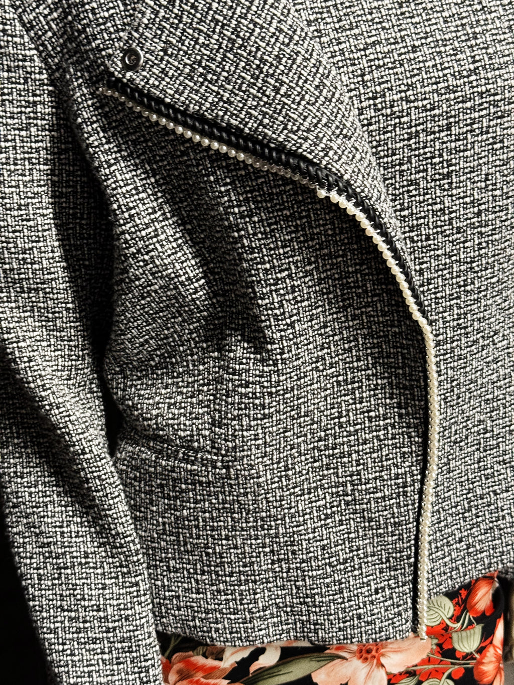 Karl Lagerfeld Paris Tweed Jacket