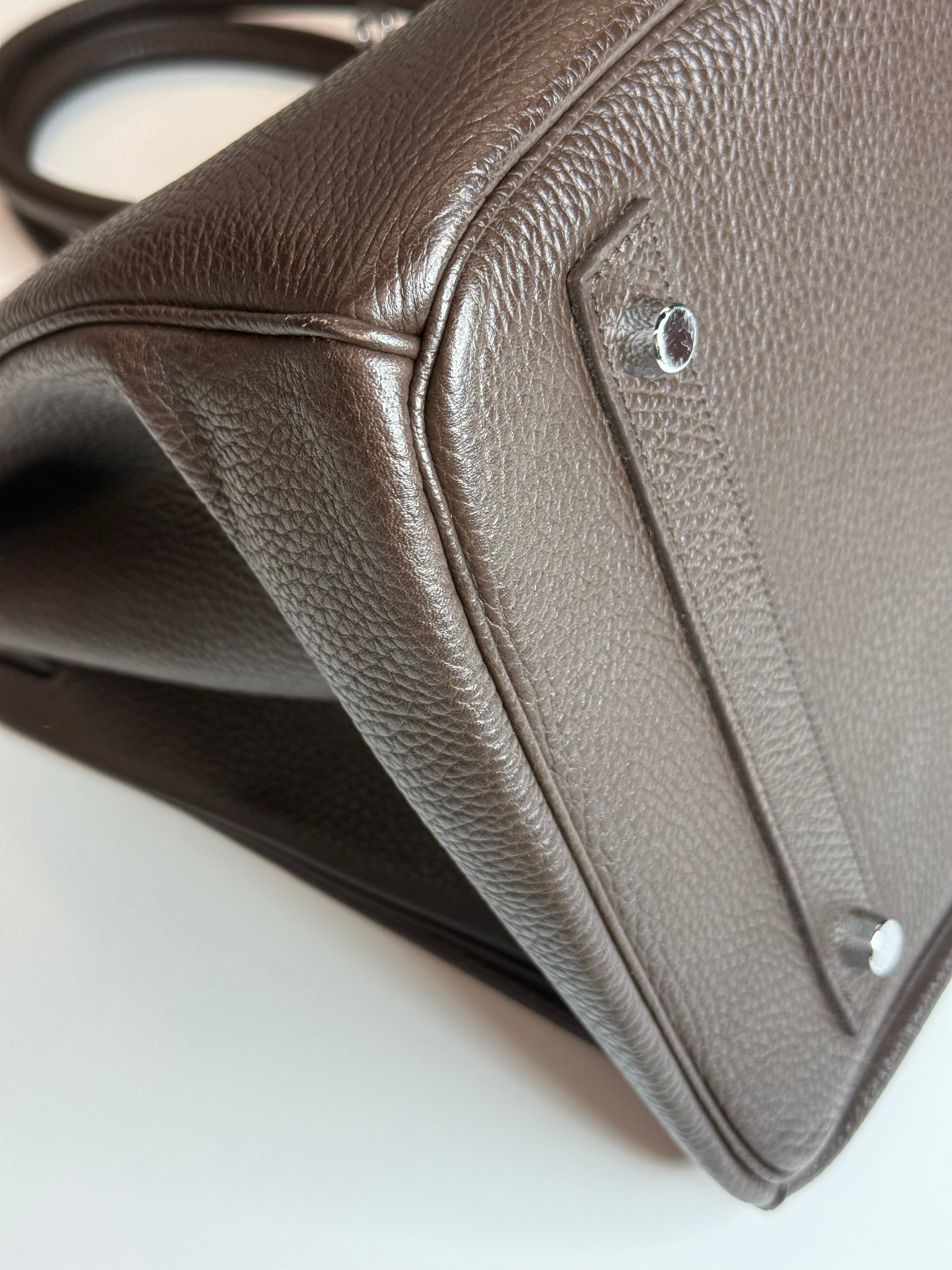 HERMÈS BIRKIN 40 TOGO LEATHER BAG