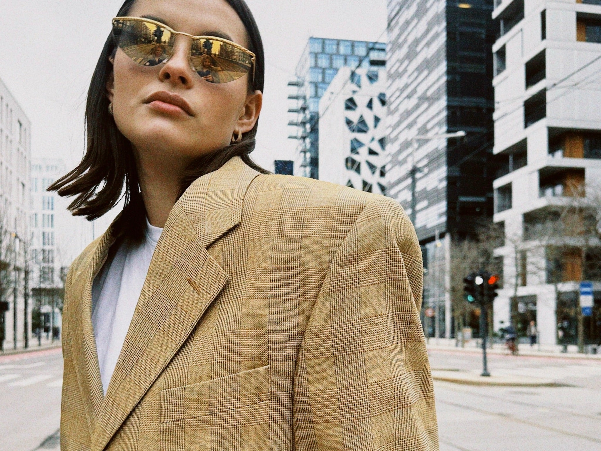 Redesigned jacket beige