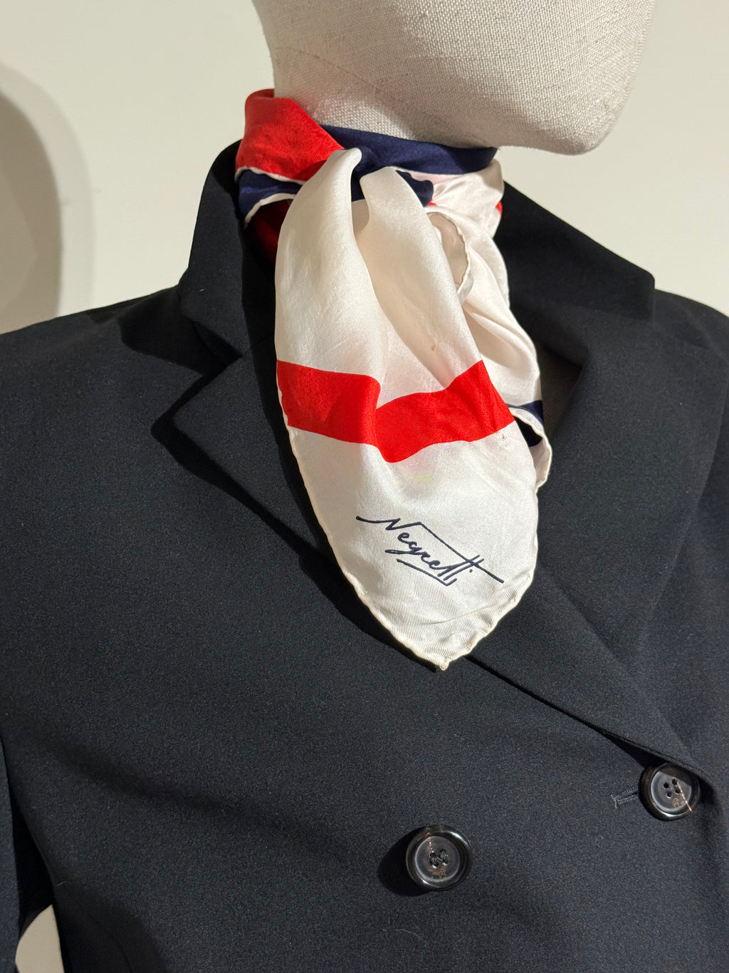 Aigner Double-Breasted Wool Blazer