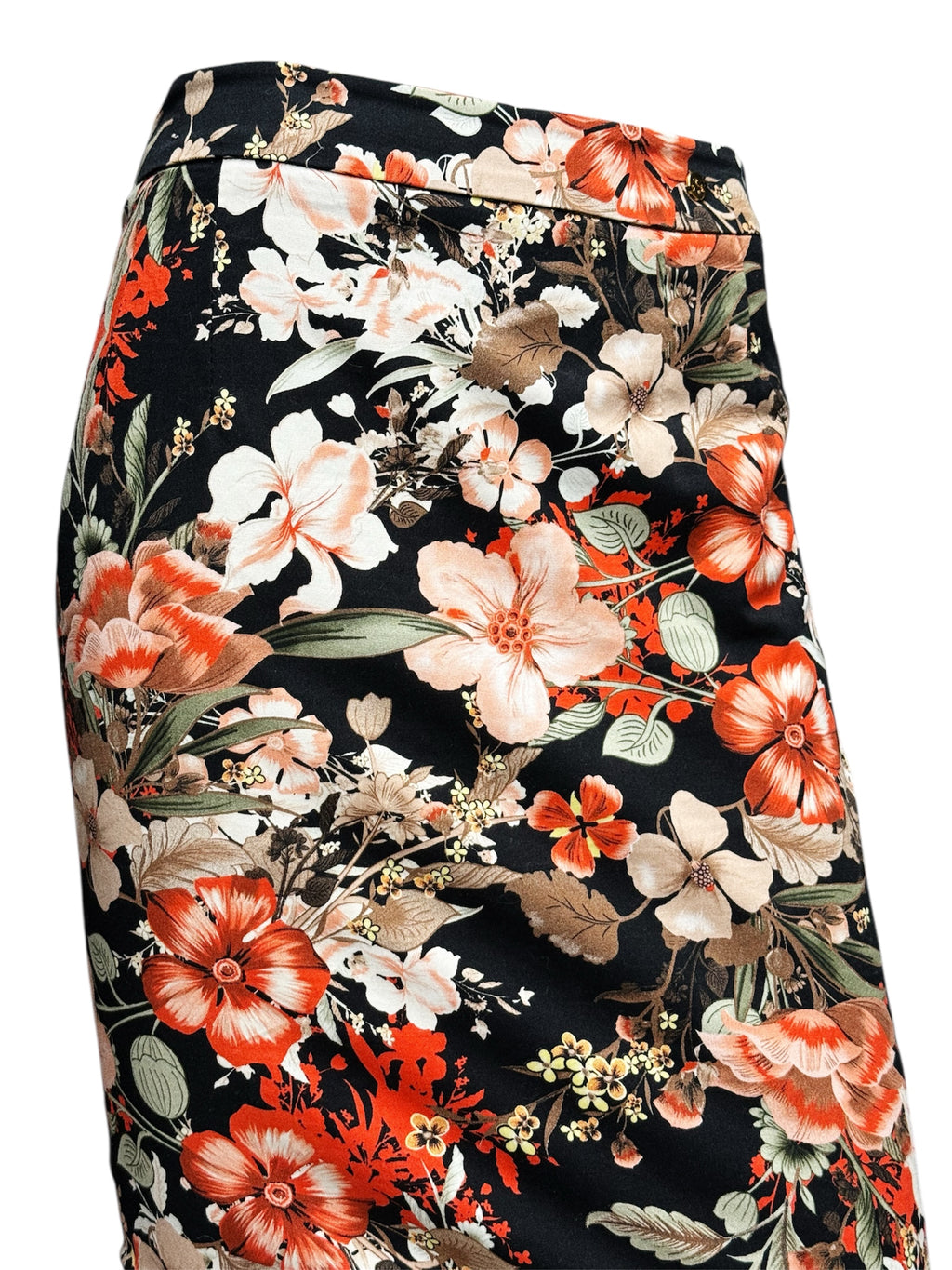 Piel de Toro Floral Pencil Skirt