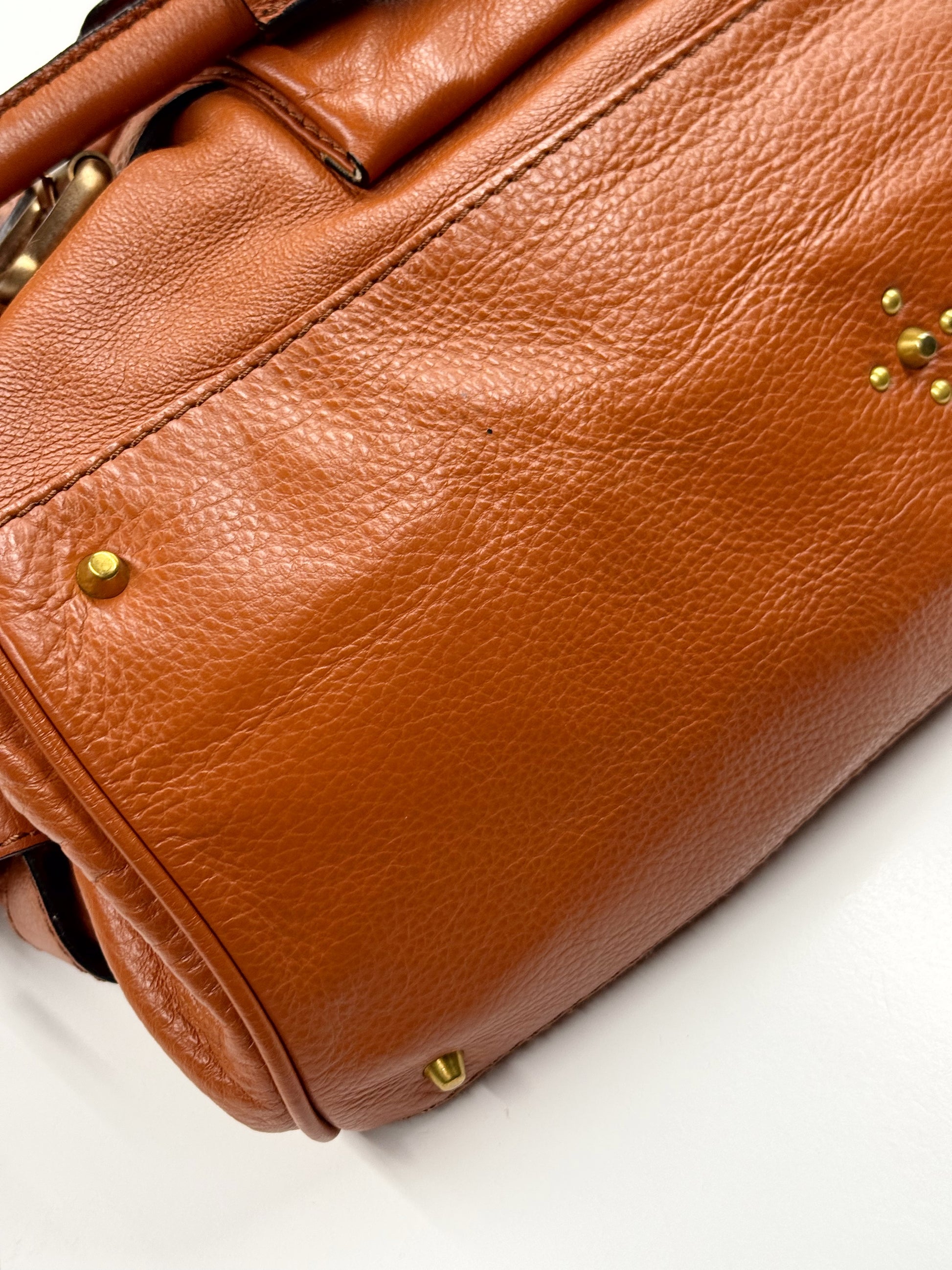 Chloé Paddington Bag in Tan Leather