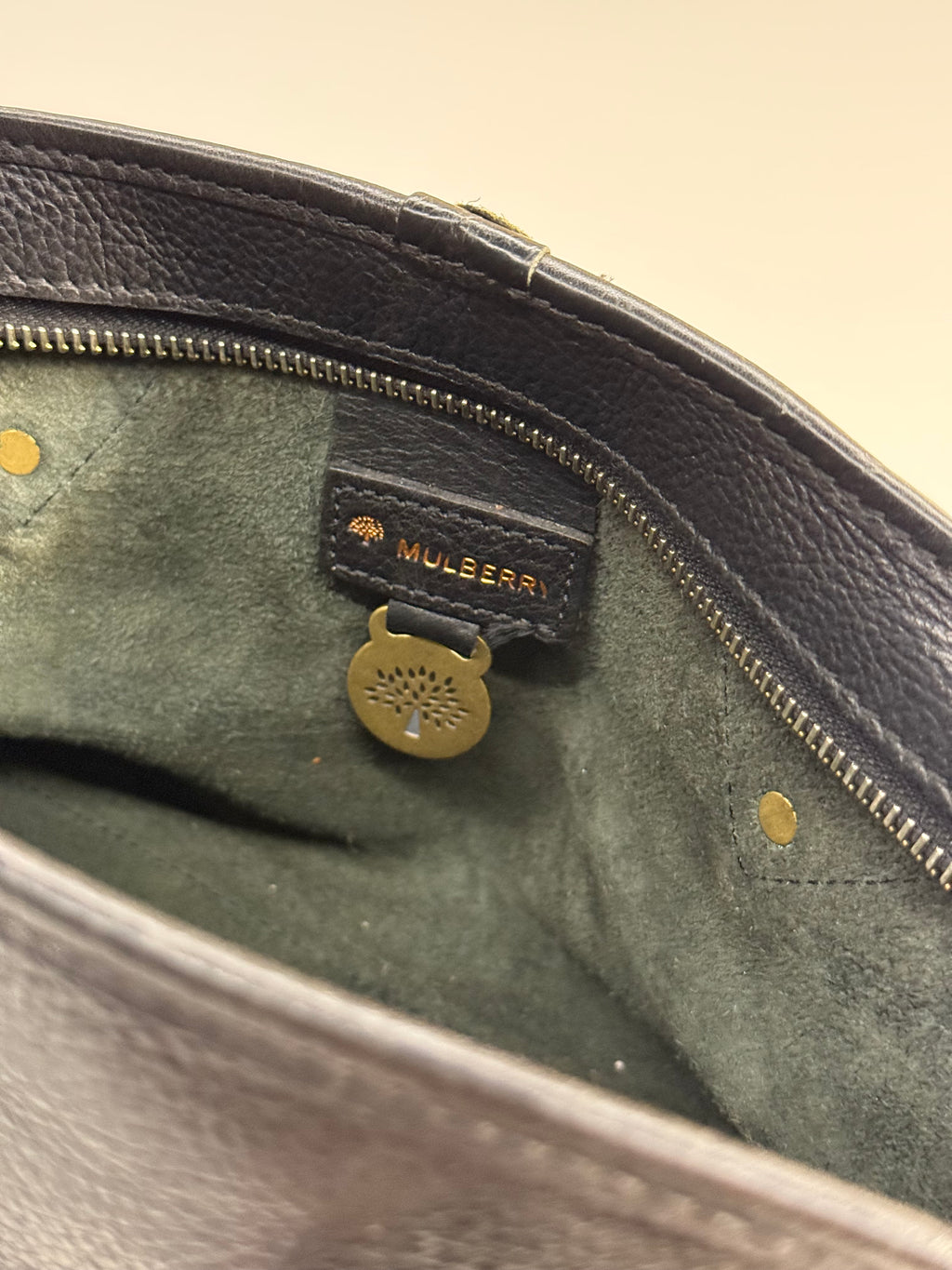 MULBERRY Mabel Black Leather Bag