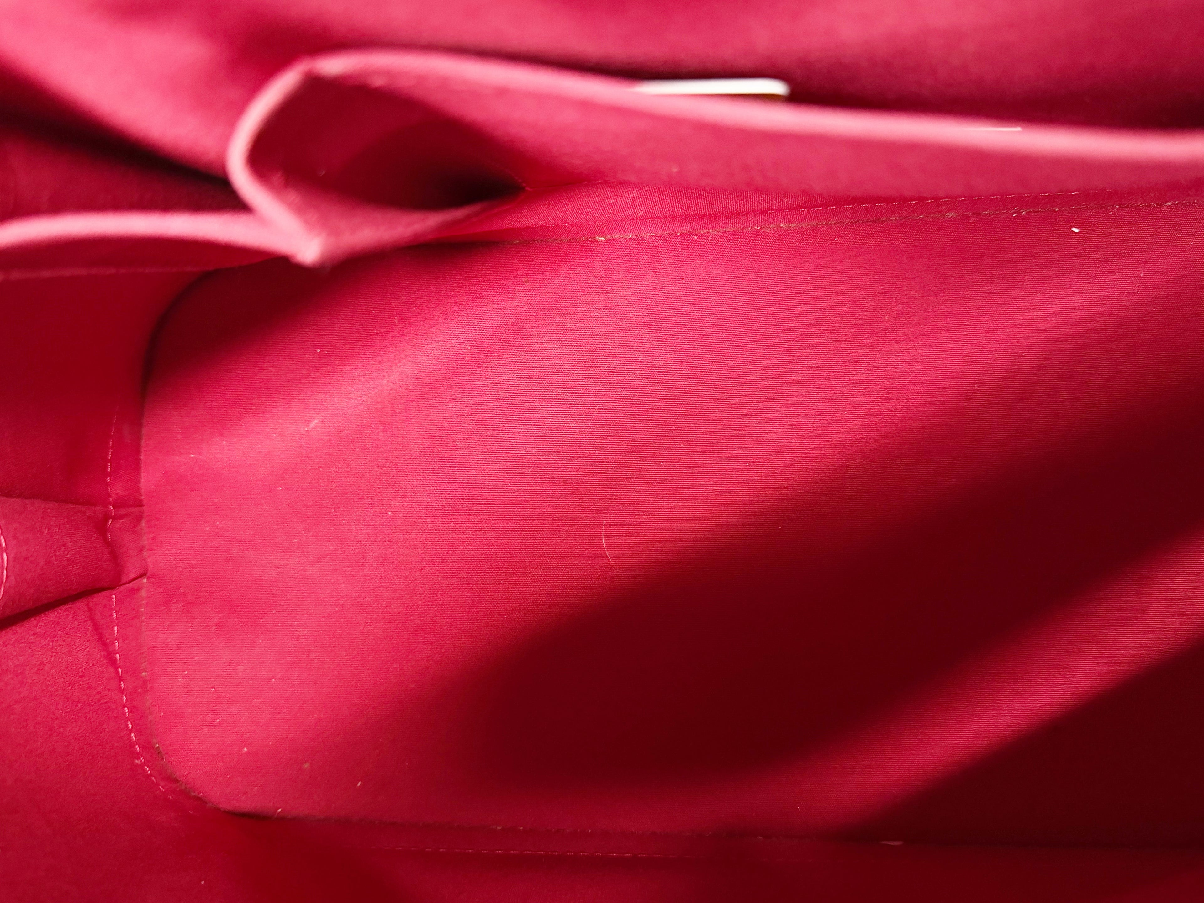 LOUIS VUITTON ALMA VERNIS GM RED