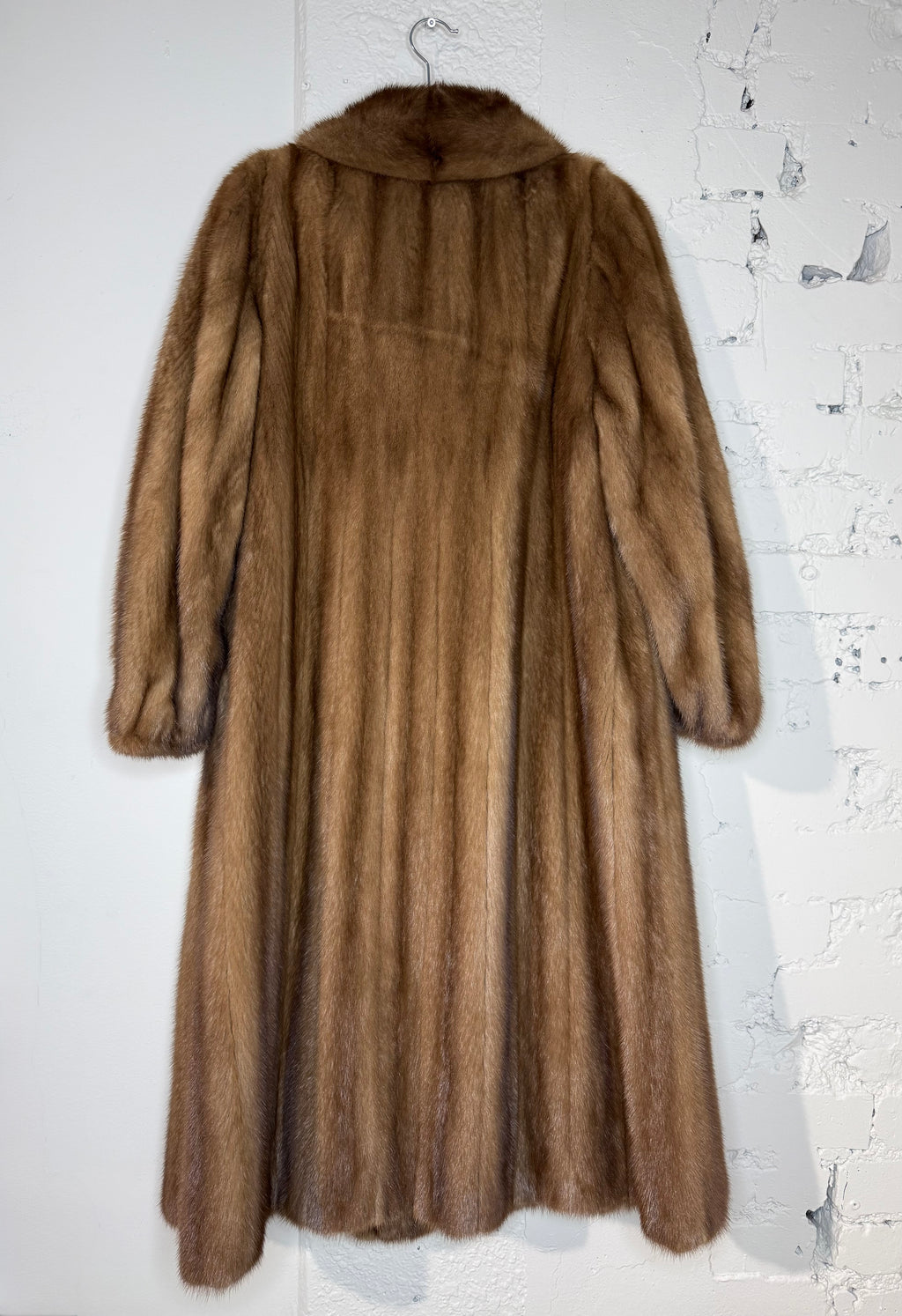 Vintage Saga Mink Full-Length Coat by Henry Phillip Thoresen Oslo