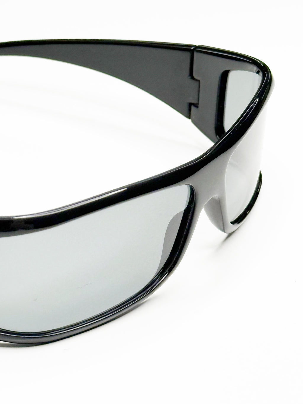 Gucci Black Shield Sunglasses