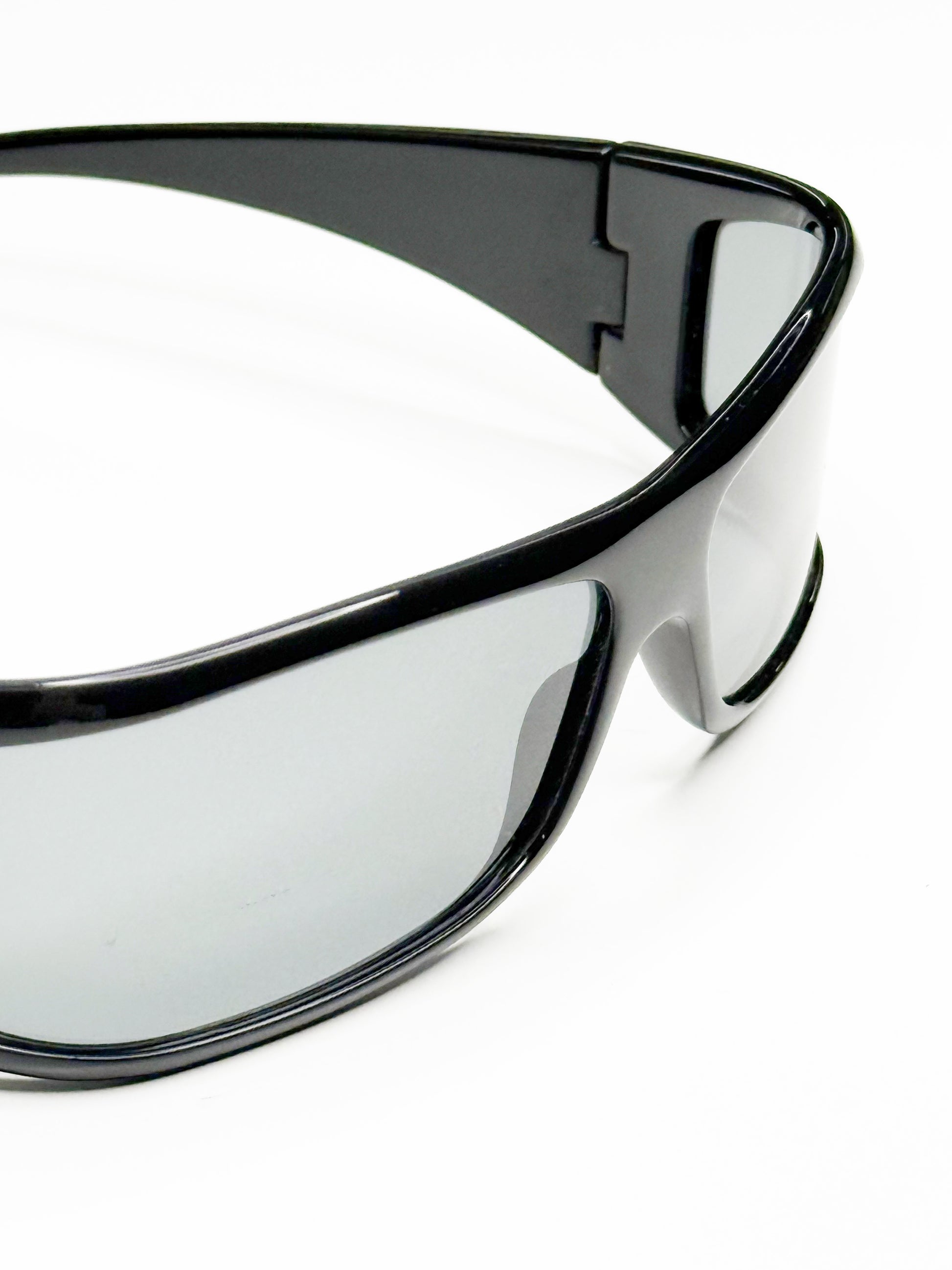 Gucci Black Shield Sunglasses