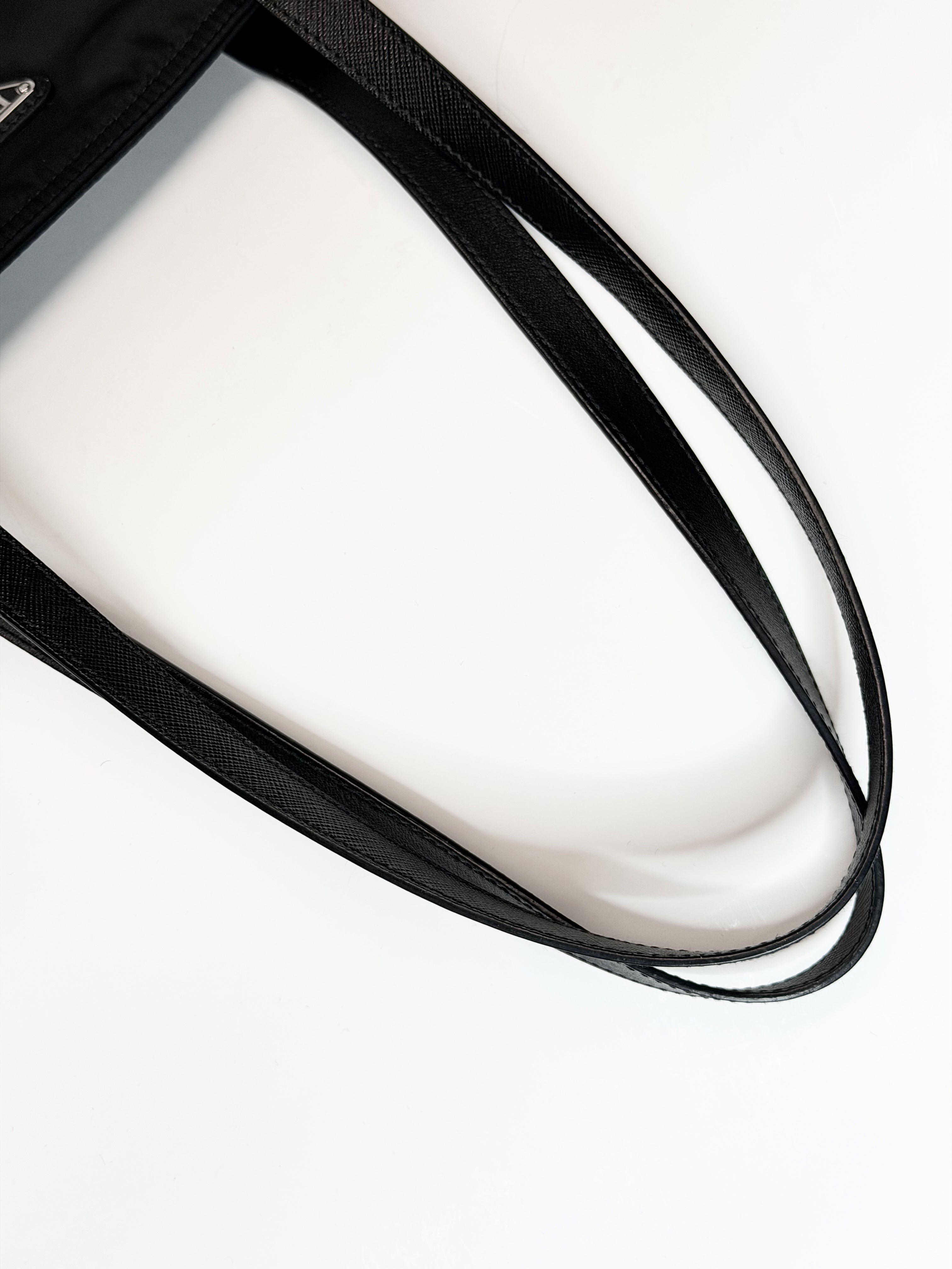 PRADA Black Nylon Tote Bag