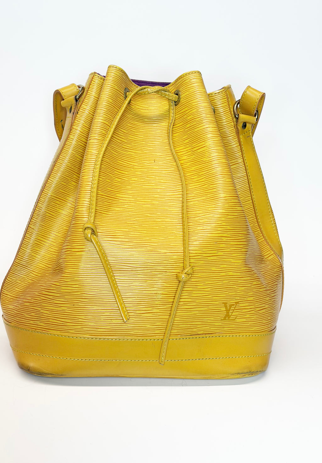 Louis Vuitton Noé Epi Leather Bucket Bag – Yellow